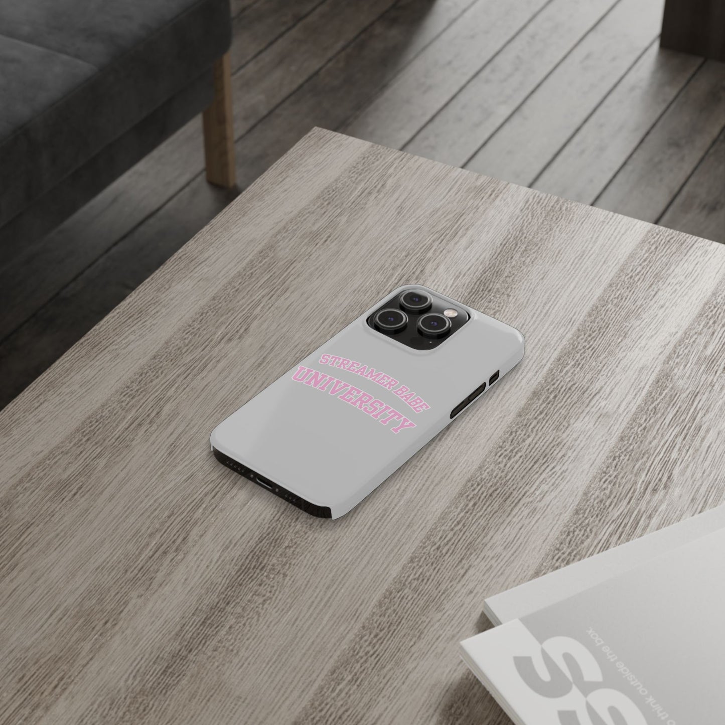 Streamer BABE UNIVERSITY SLIM PHONE CASE