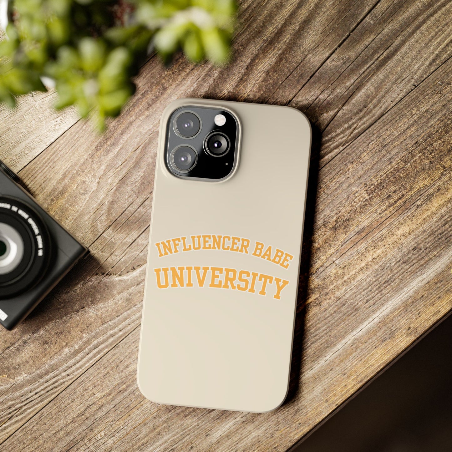 Influencer BABE UNIVERSITY SLIM PHONE CASE