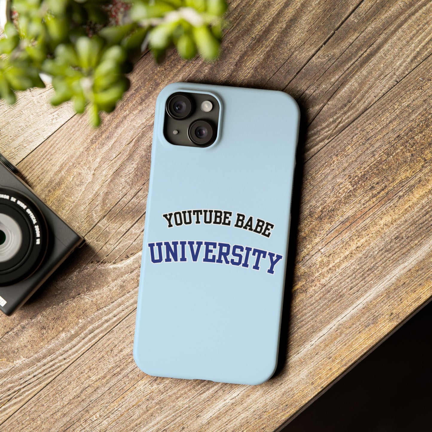 YouTube  BABE UNIVERSITY SLIM PHONE CASE