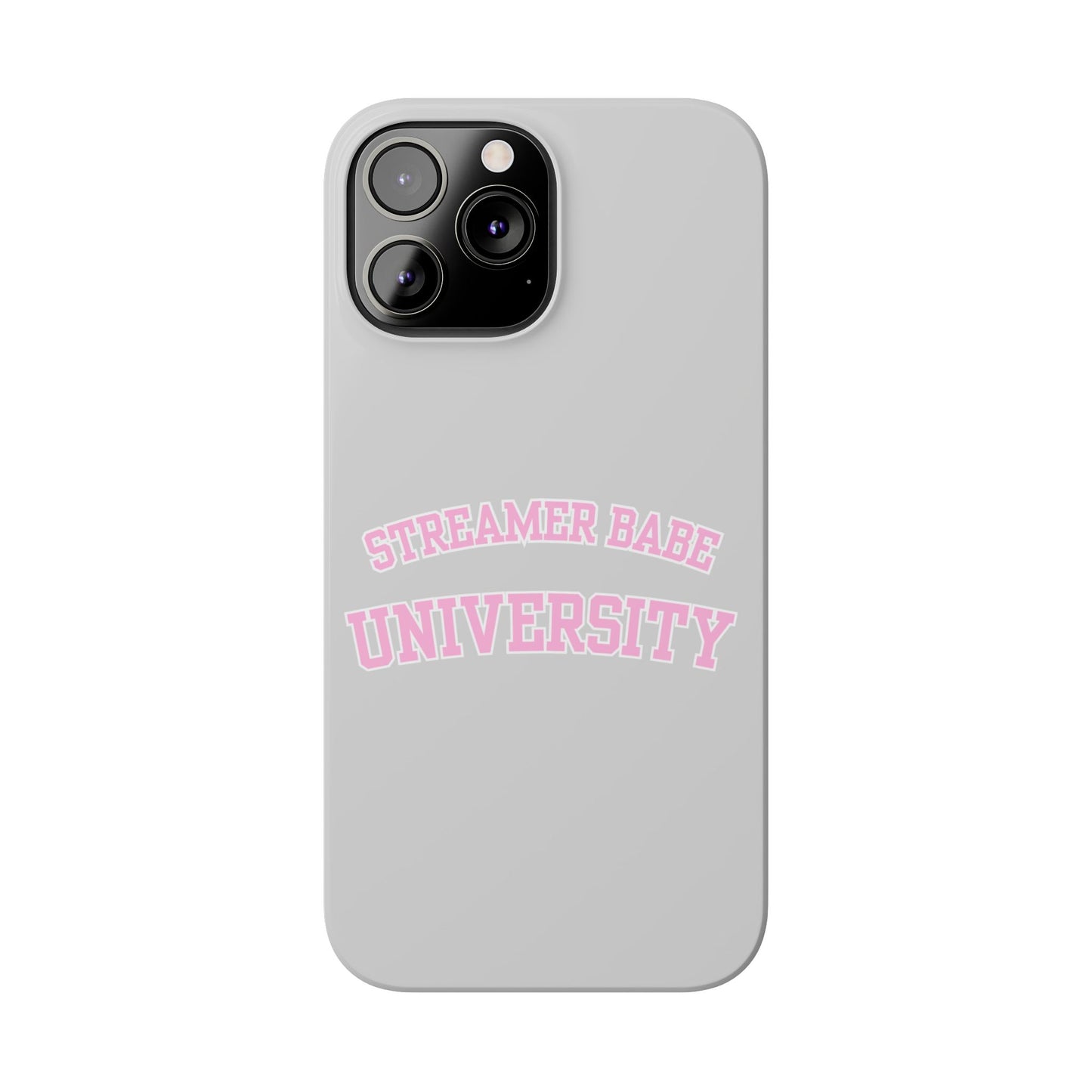 Streamer BABE UNIVERSITY SLIM PHONE CASE