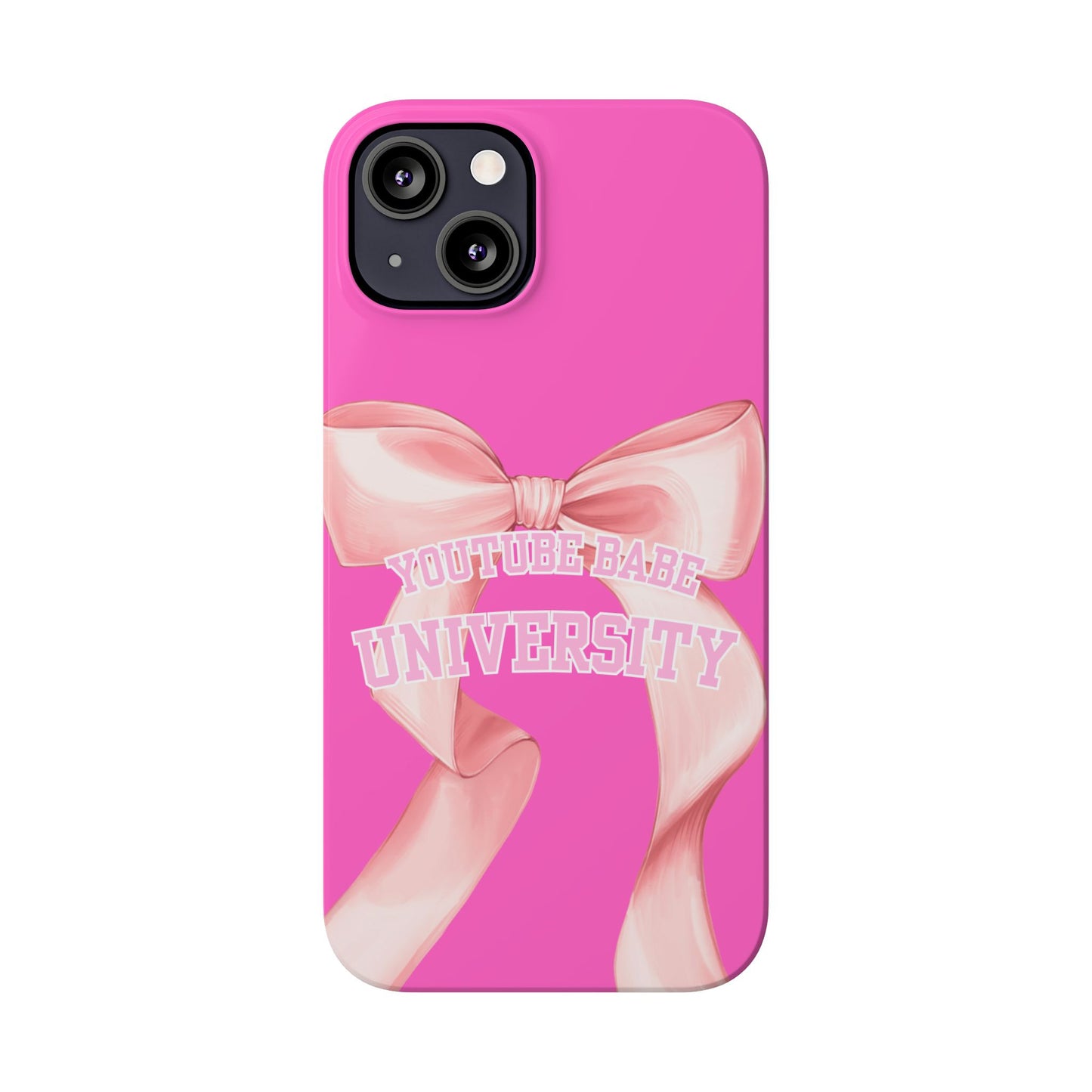 YouTube  BABE UNIVERSITY SLIM PHONE CASE
