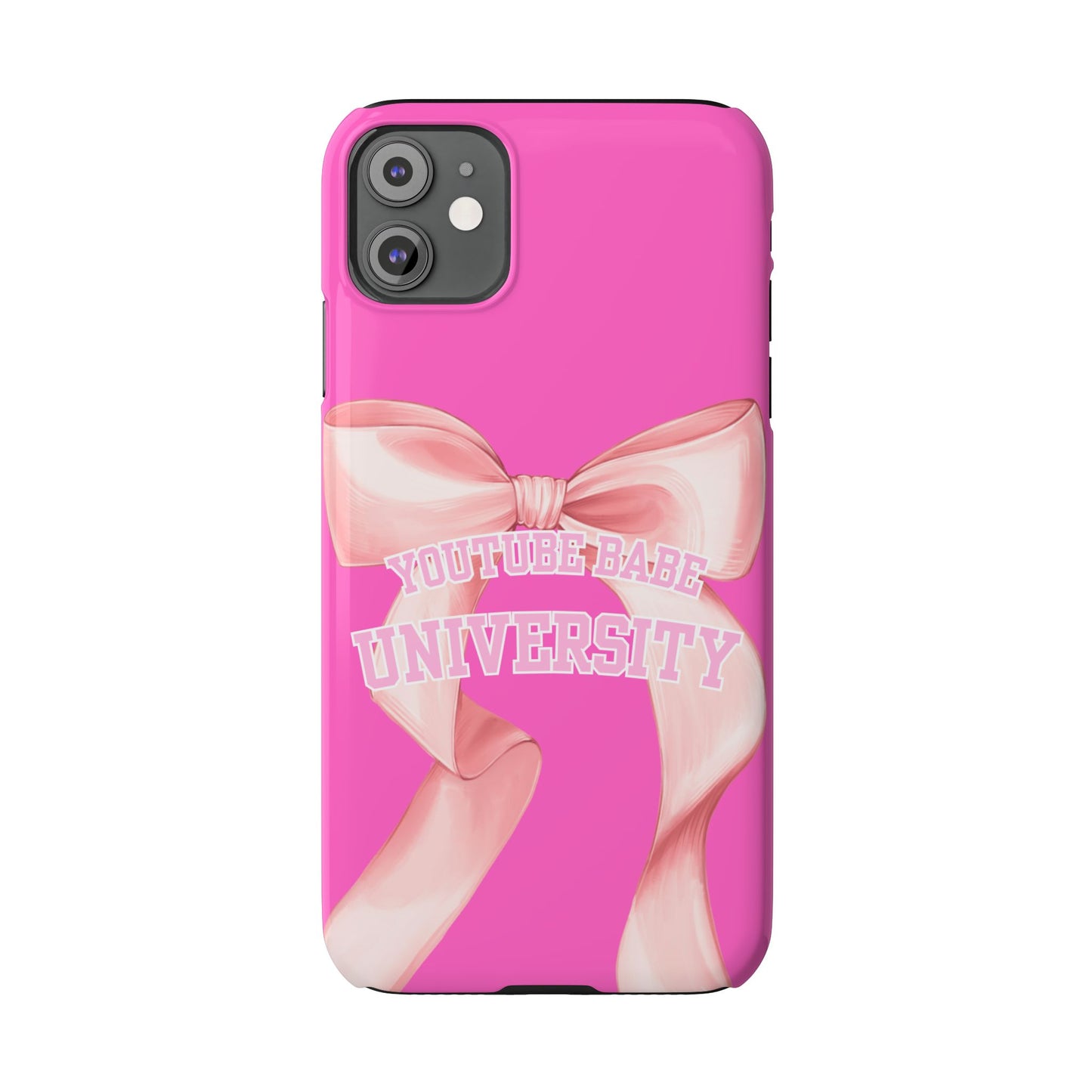 YouTube  BABE UNIVERSITY SLIM PHONE CASE