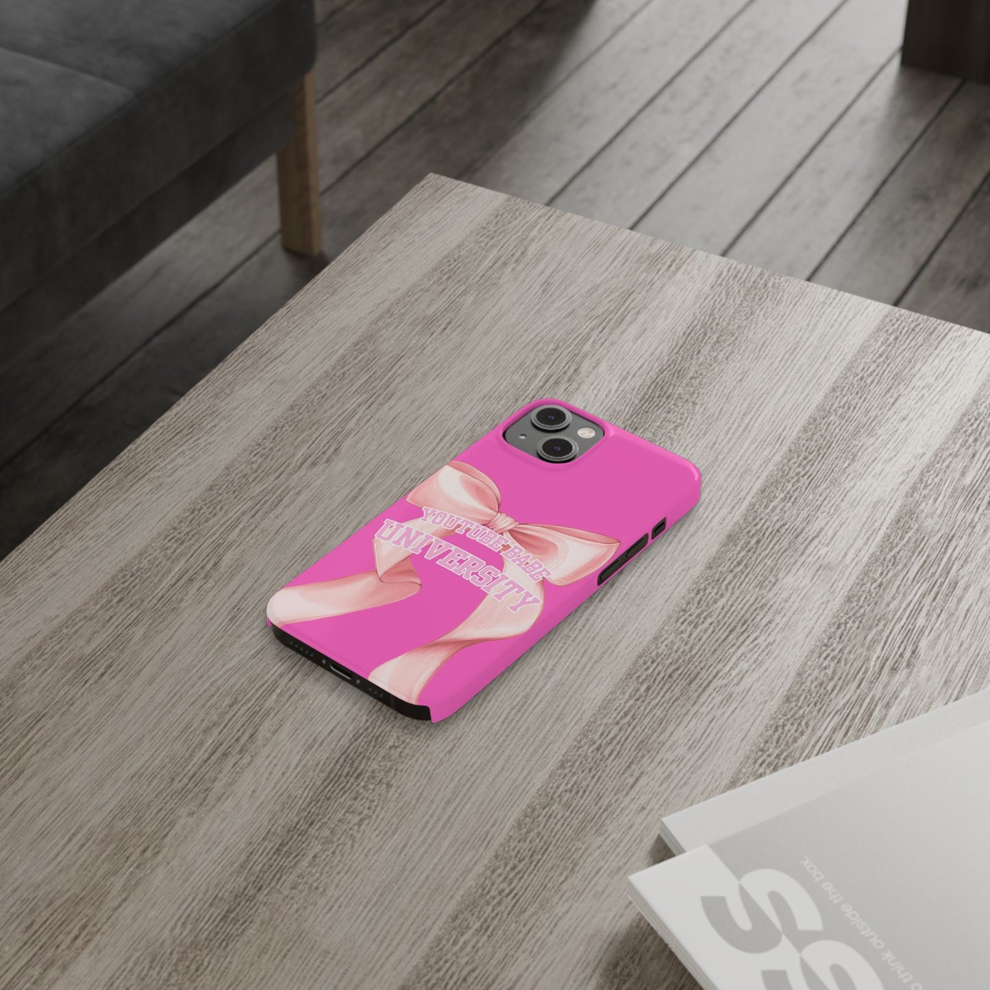 YouTube  BABE UNIVERSITY SLIM PHONE CASE