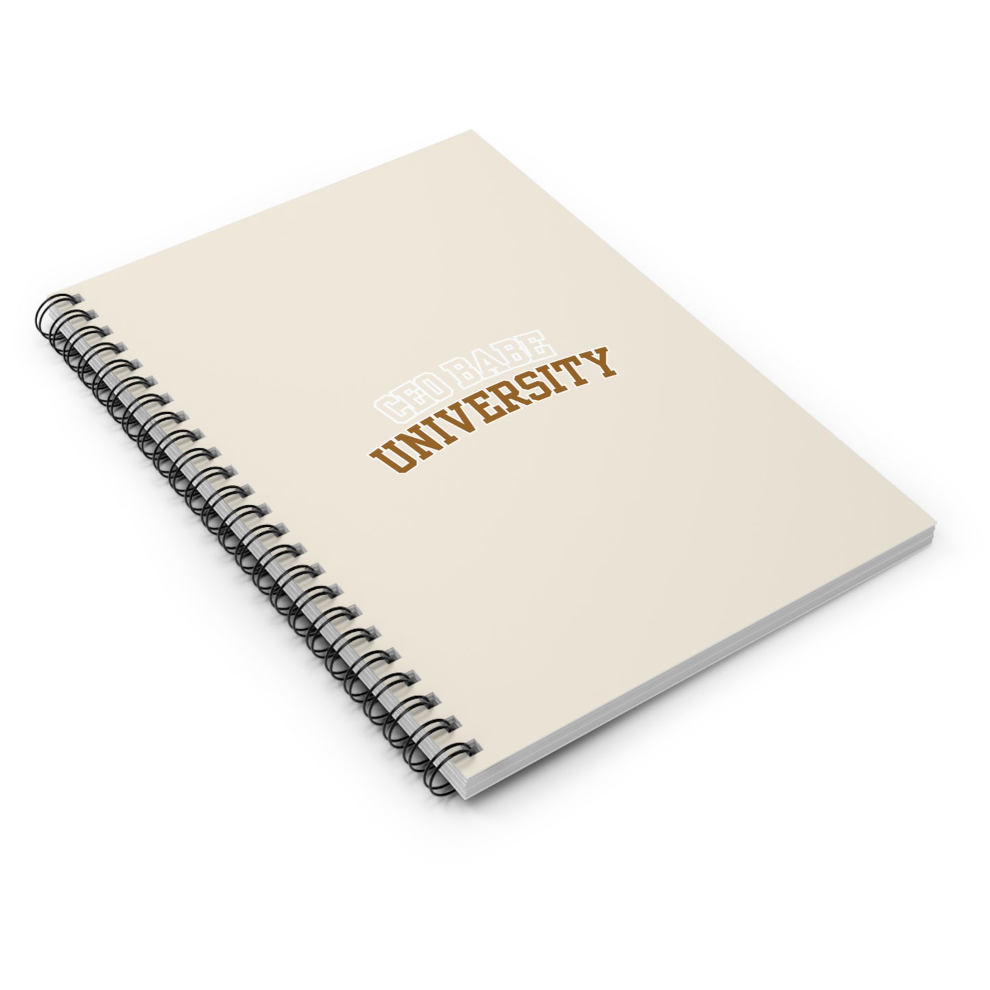 CEO BABE Spiral Notebook - Ruled Line