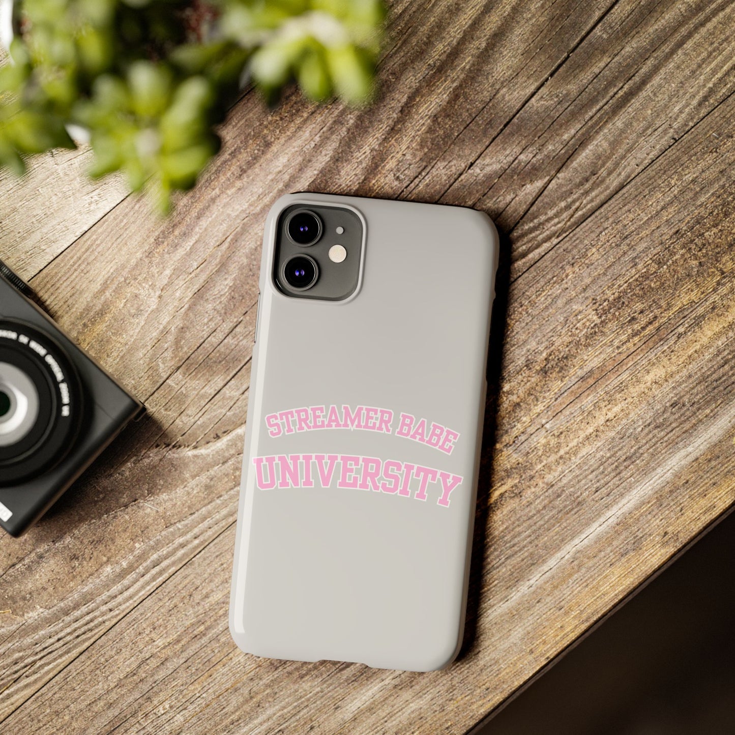 Streamer BABE UNIVERSITY SLIM PHONE CASE