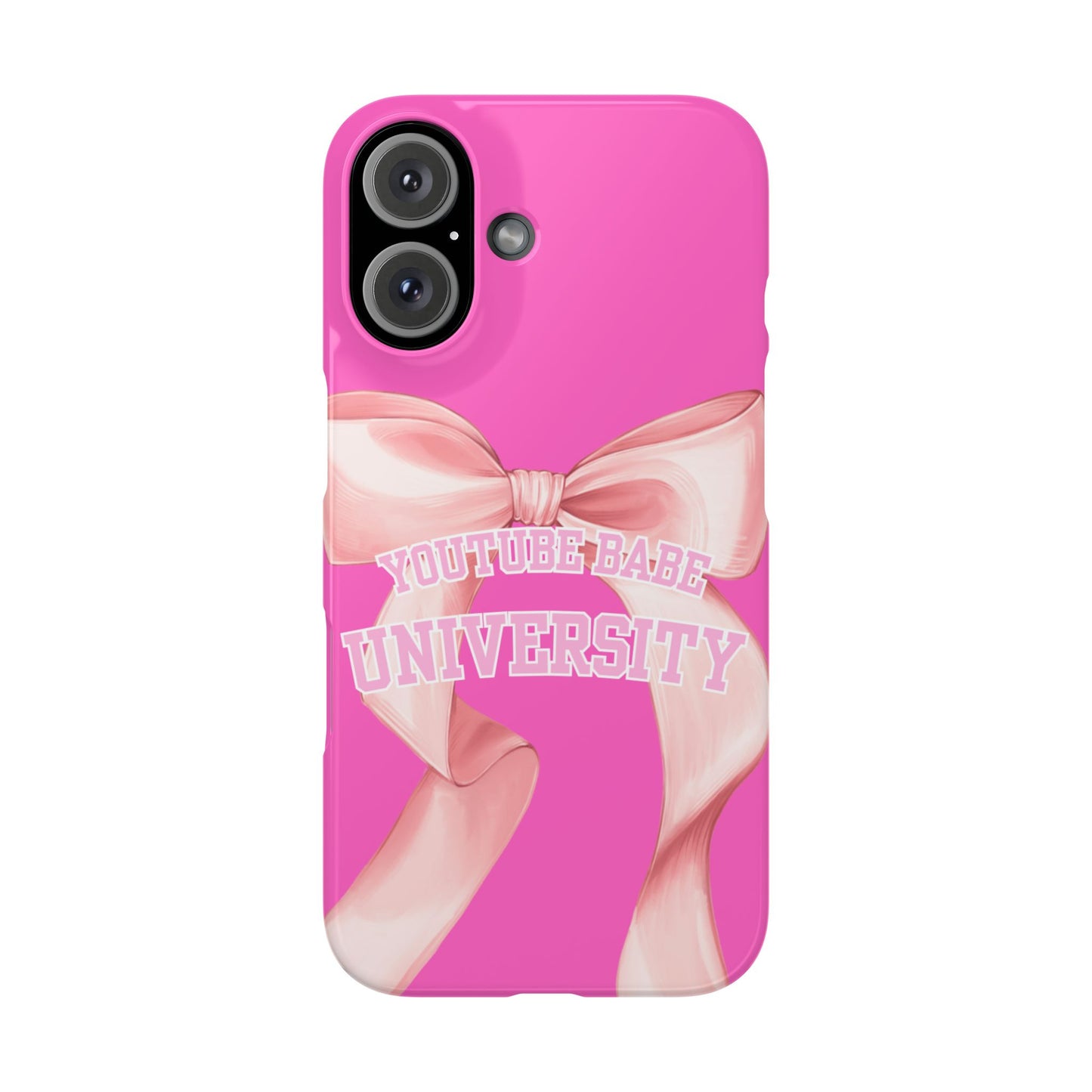 YouTube  BABE UNIVERSITY SLIM PHONE CASE