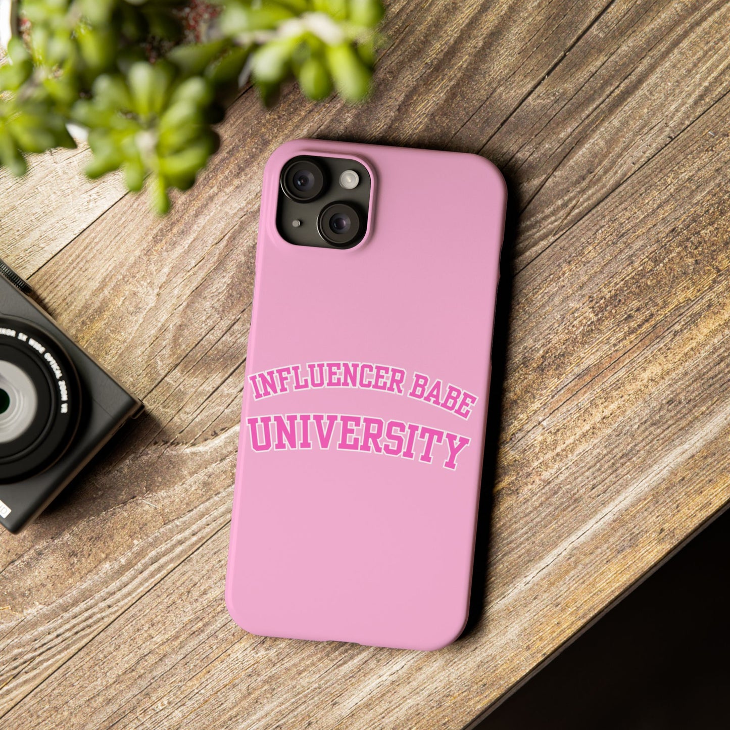 Influencer BABE UNIVERSITY SLIM PHONE CASE