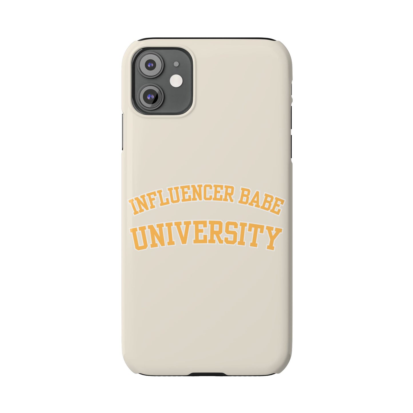Influencer BABE UNIVERSITY SLIM PHONE CASE