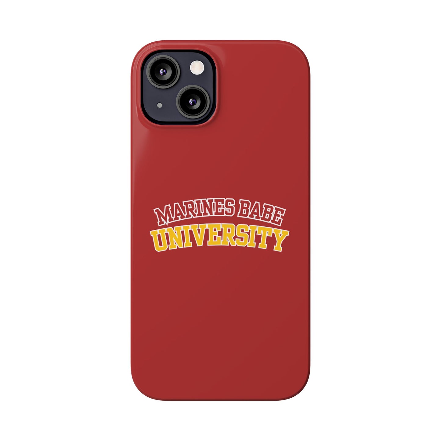 MARINES BABE UNIVERSITY SLIM PHONE CASE