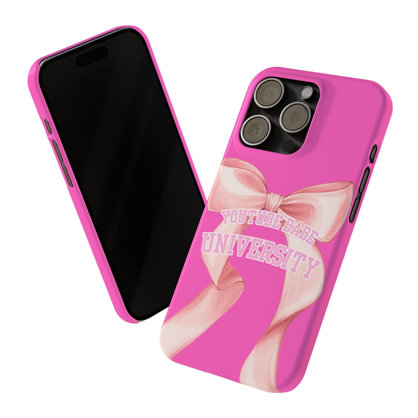 YouTube  BABE UNIVERSITY SLIM PHONE CASE