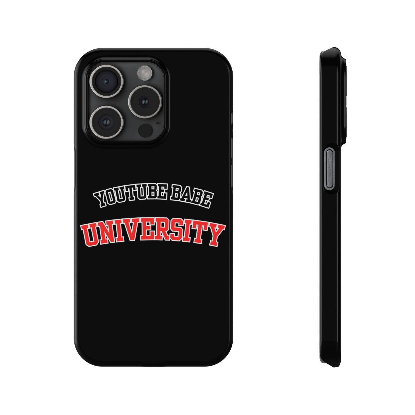YouTube  BABE UNIVERSITY SLIM PHONE CASE