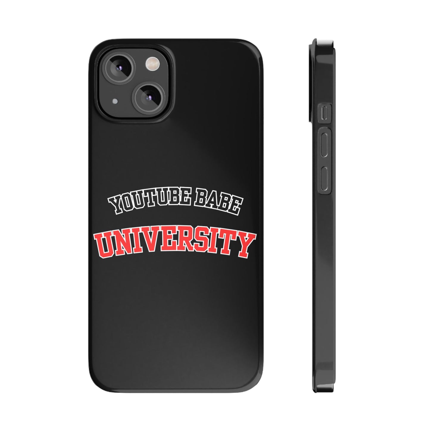 YouTube  BABE UNIVERSITY SLIM PHONE CASE