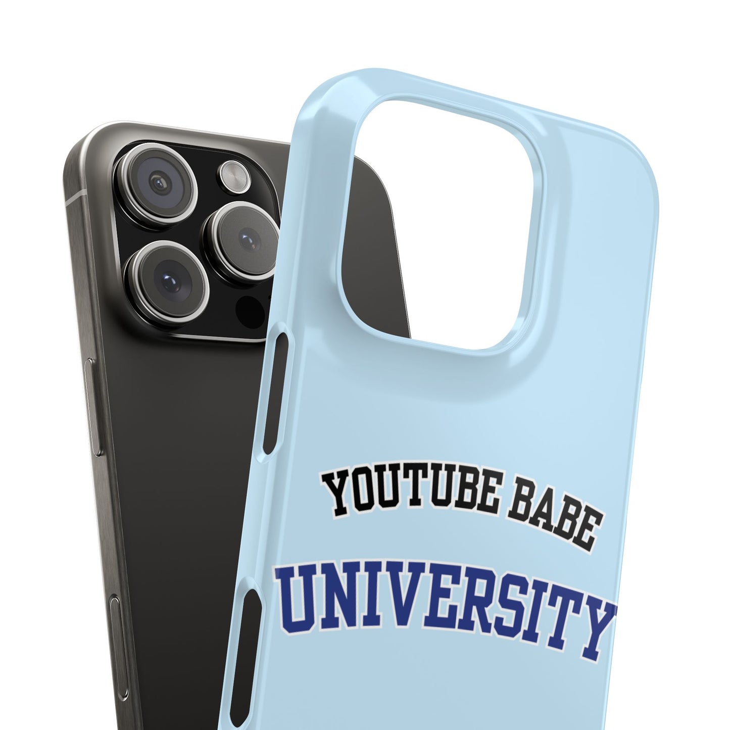 YouTube  BABE UNIVERSITY SLIM PHONE CASE