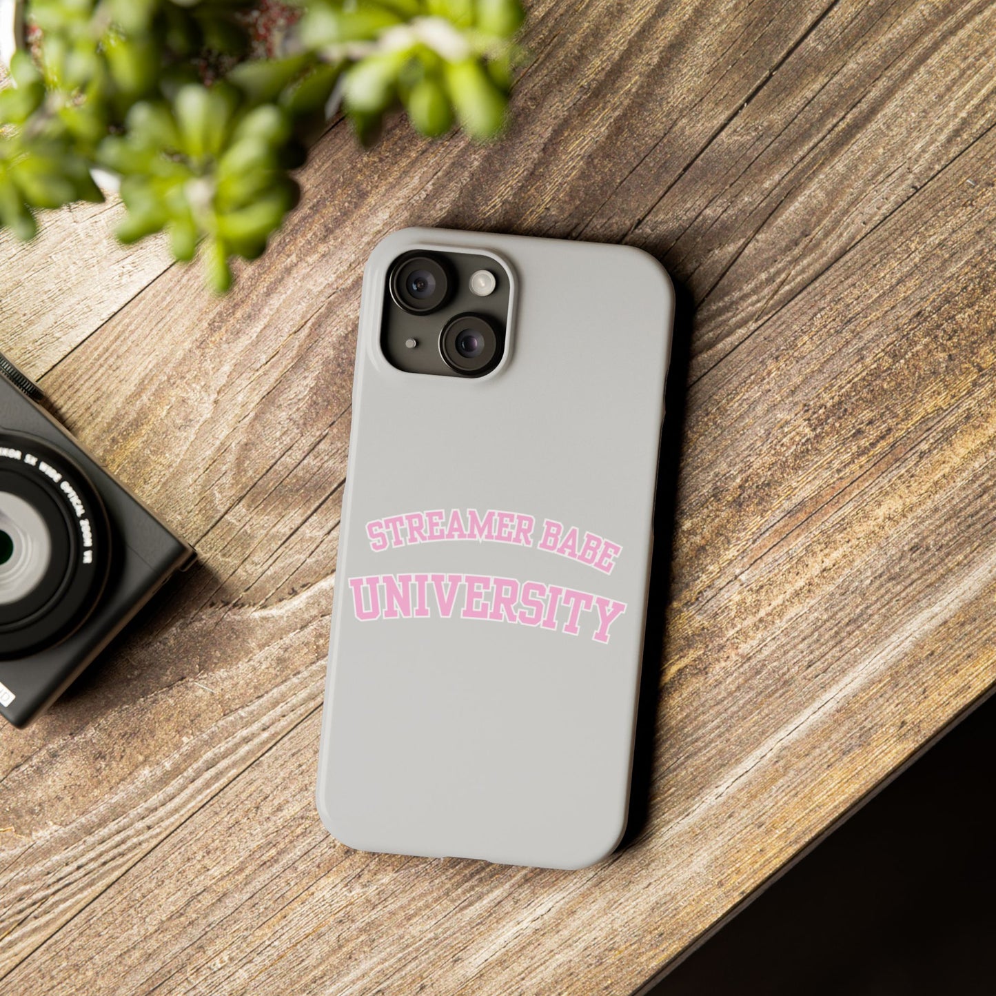 Streamer BABE UNIVERSITY SLIM PHONE CASE
