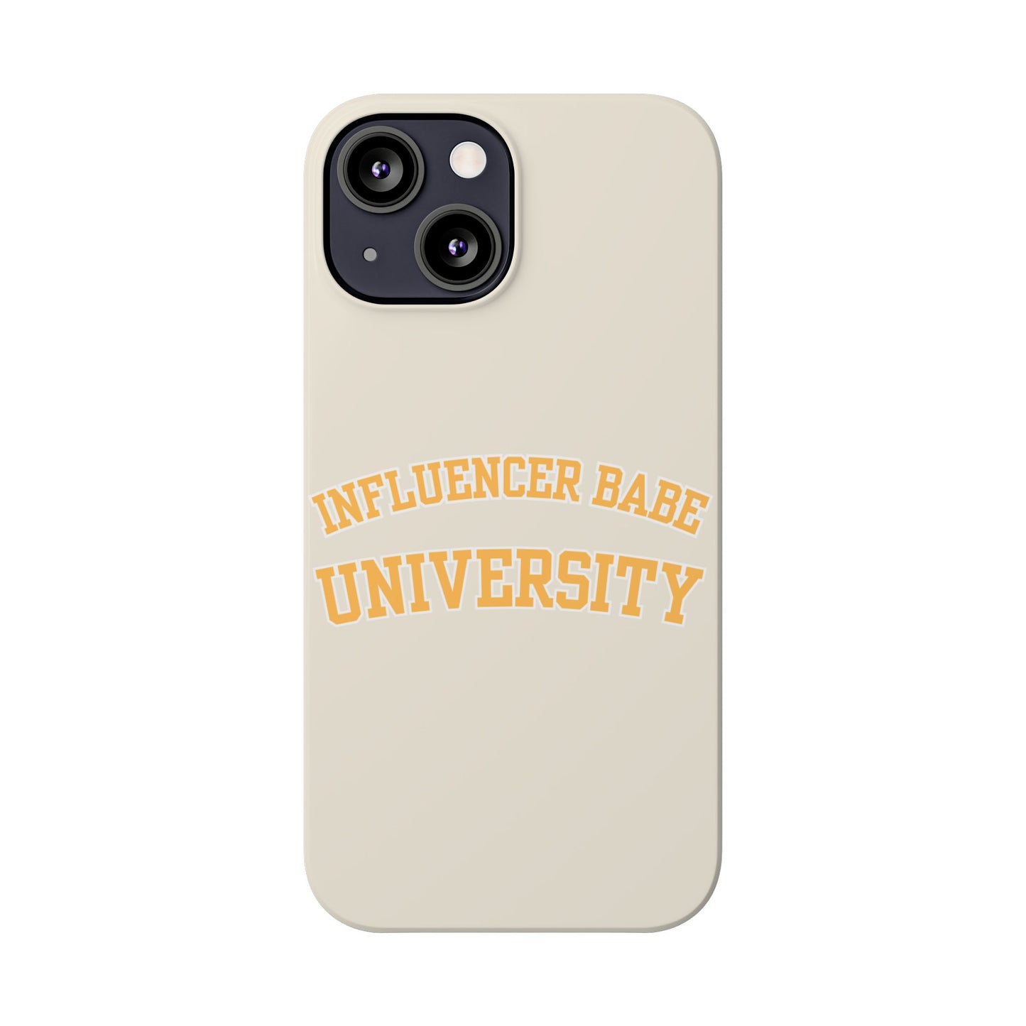 Influencer BABE UNIVERSITY SLIM PHONE CASE