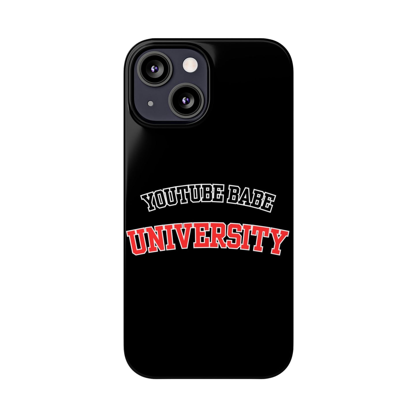 YouTube  BABE UNIVERSITY SLIM PHONE CASE