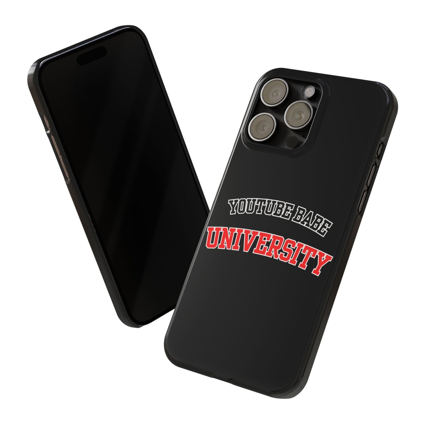 YouTube  BABE UNIVERSITY SLIM PHONE CASE