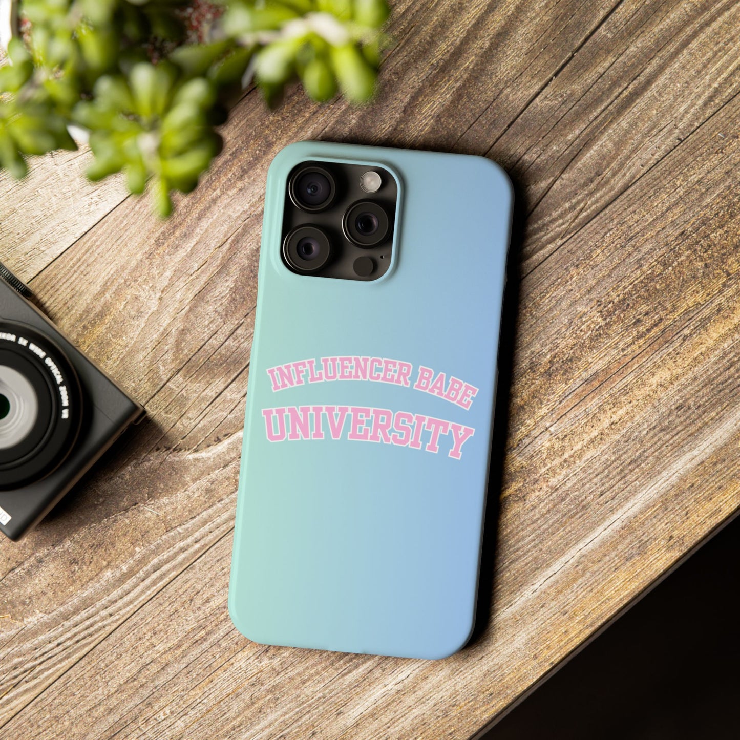 Influencer BABE UNIVERSITY SLIM PHONE CASE