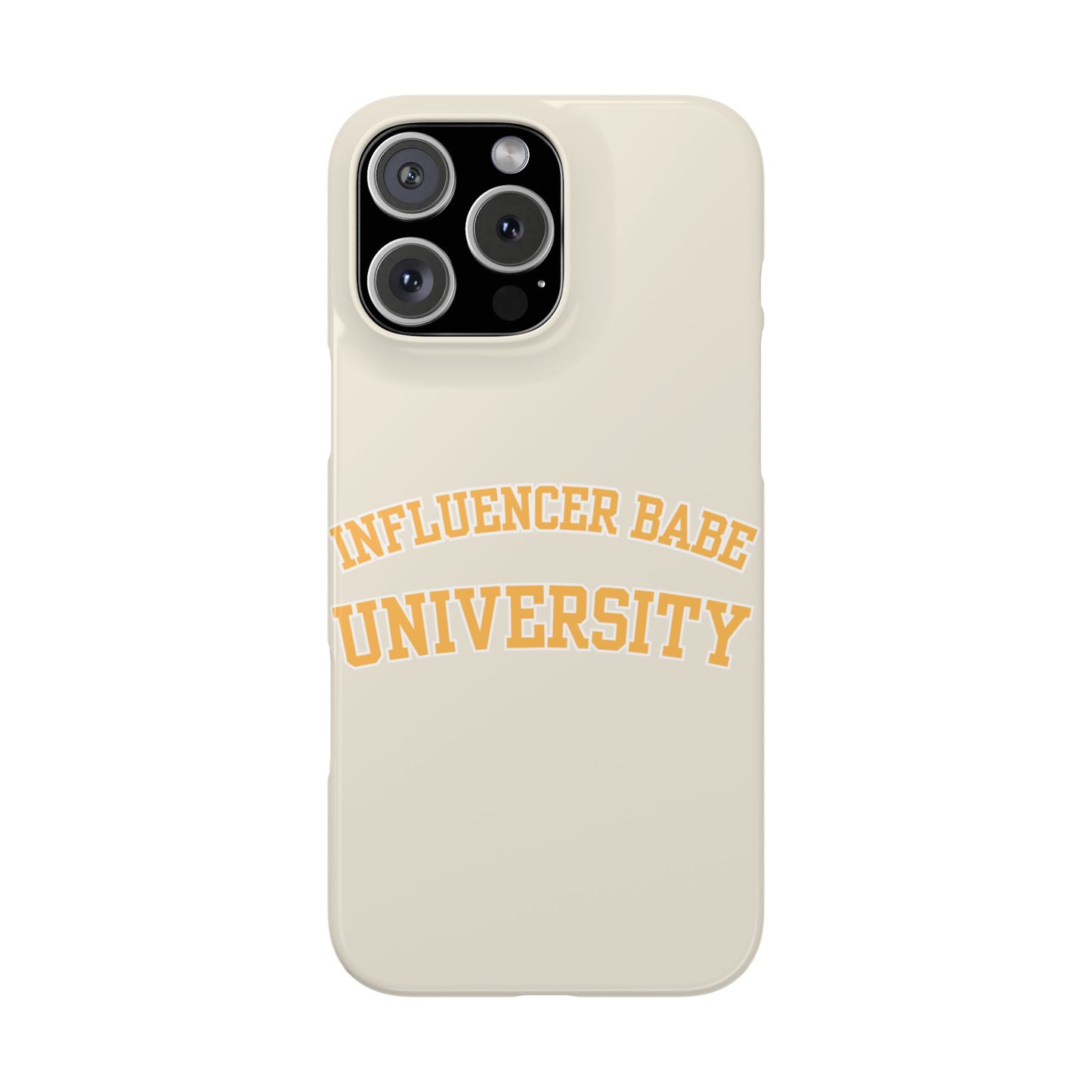 Influencer BABE UNIVERSITY SLIM PHONE CASE