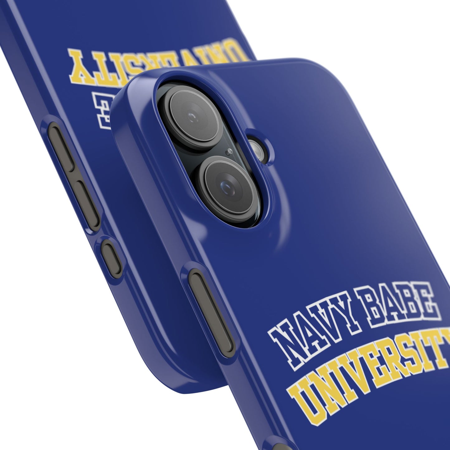 NAVY BABE UNIVERSITY SLIM PHONE CASE
