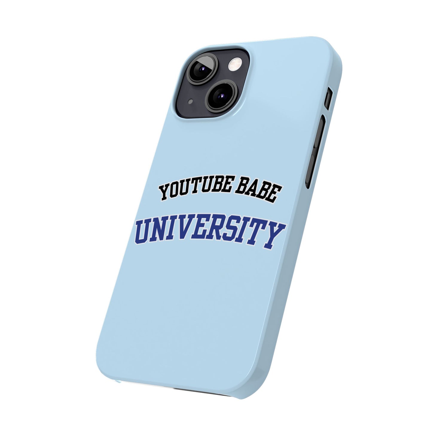 YouTube  BABE UNIVERSITY SLIM PHONE CASE