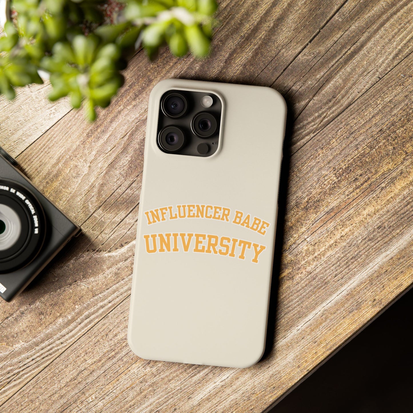 Influencer BABE UNIVERSITY SLIM PHONE CASE
