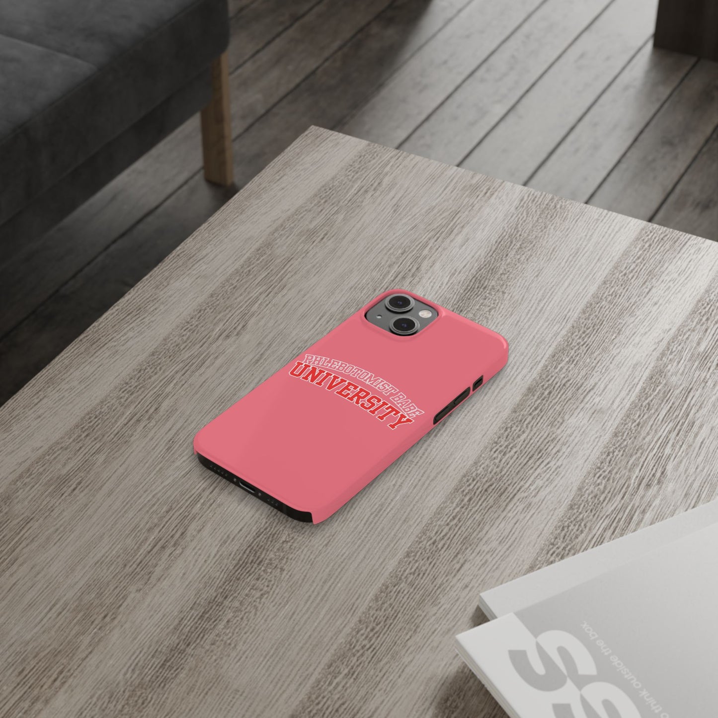 PHLEBOTOMIST BABE UNIVERSITY SLIM PHONE CASE