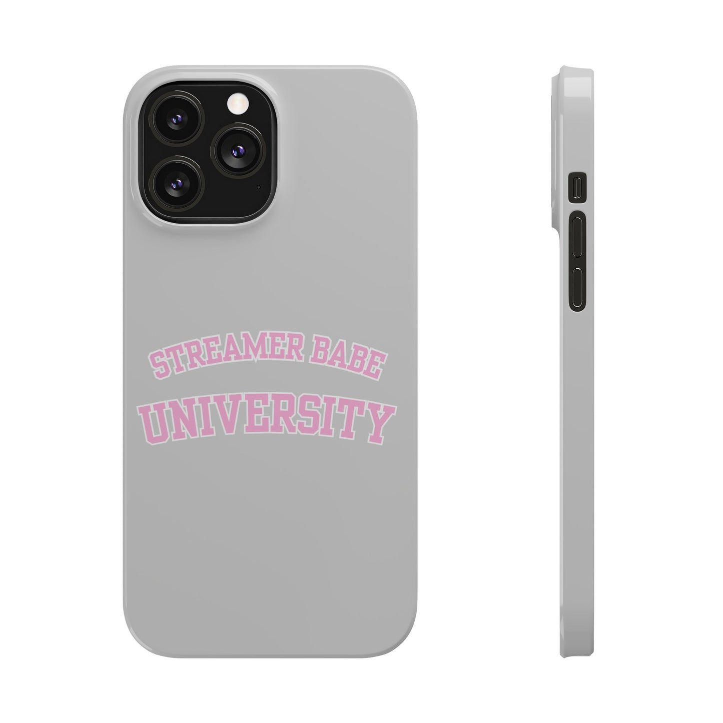 Streamer BABE UNIVERSITY SLIM PHONE CASE