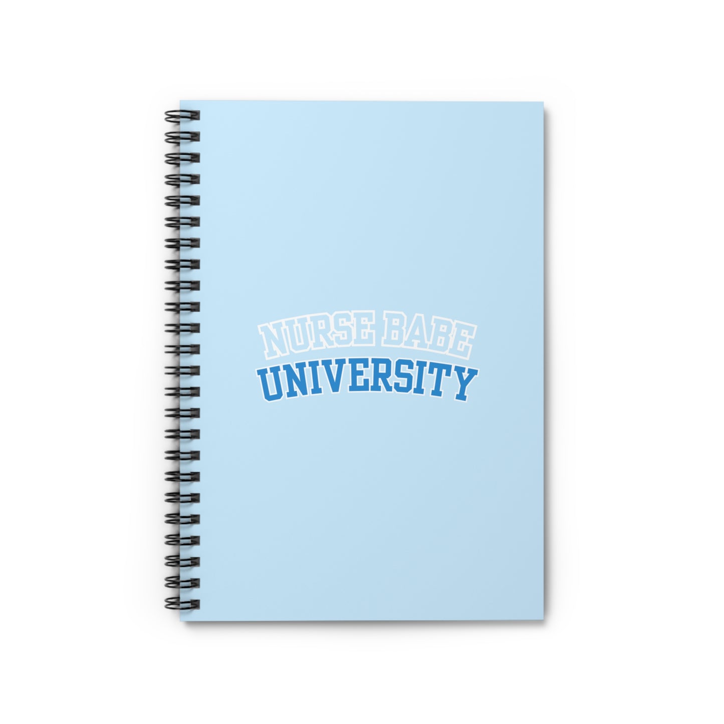 NURSE BABE Spiral Notebook - Ruled Line
