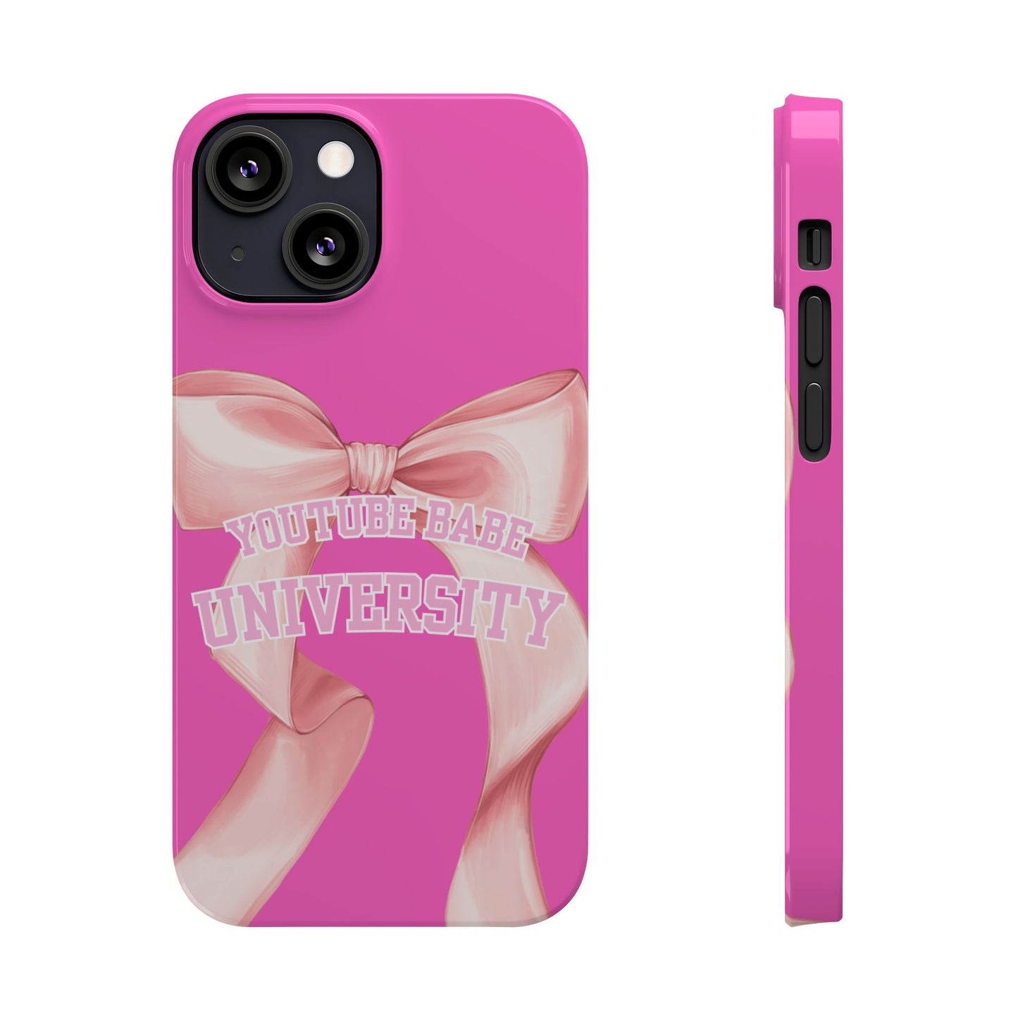 YouTube  BABE UNIVERSITY SLIM PHONE CASE
