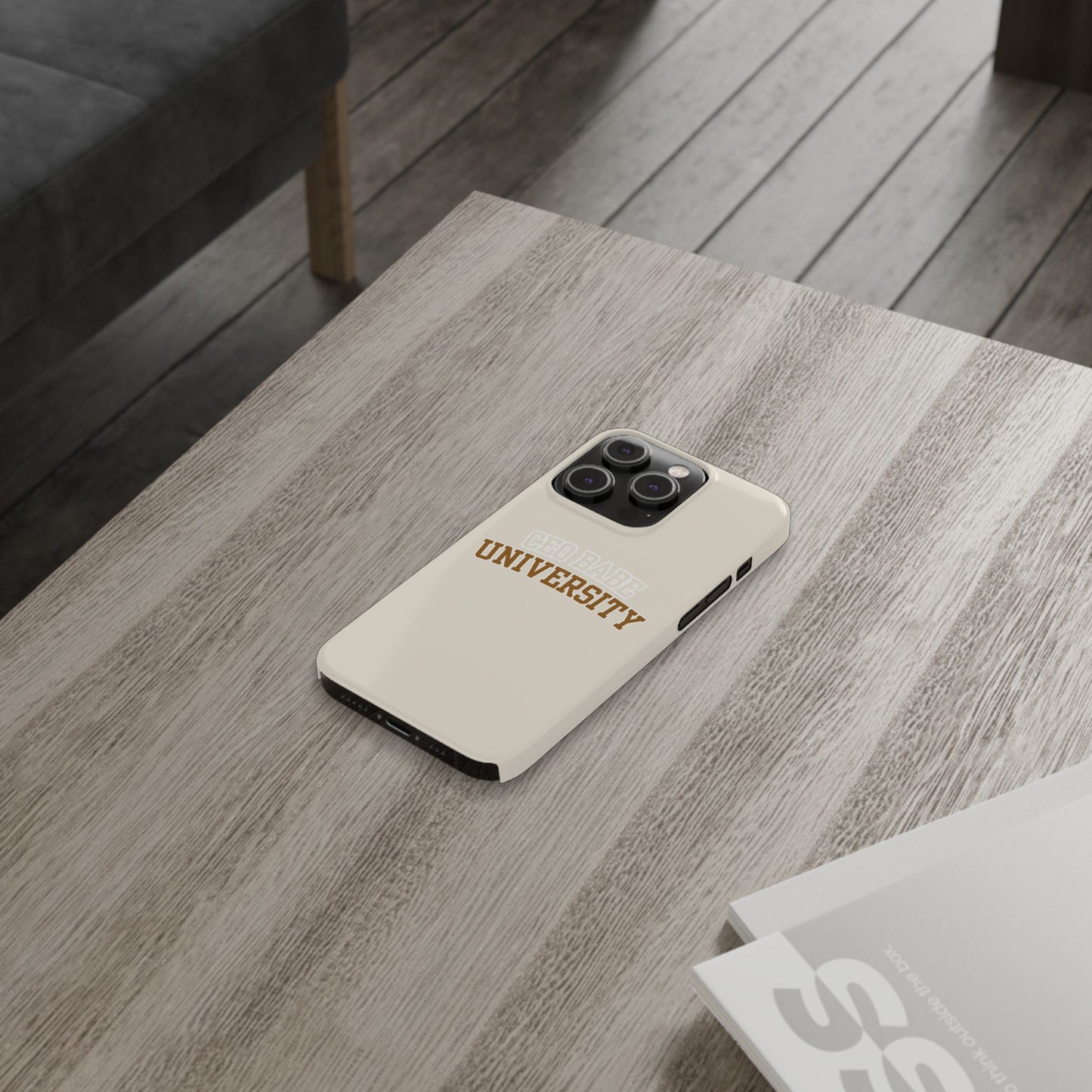 CEO BABE UNIVERSITY SLIM PHONE CASE