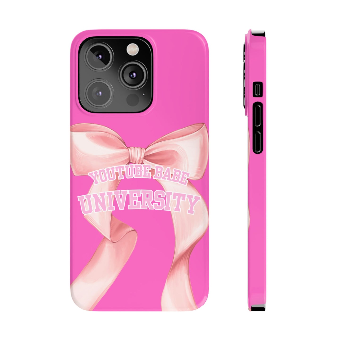 YouTube  BABE UNIVERSITY SLIM PHONE CASE