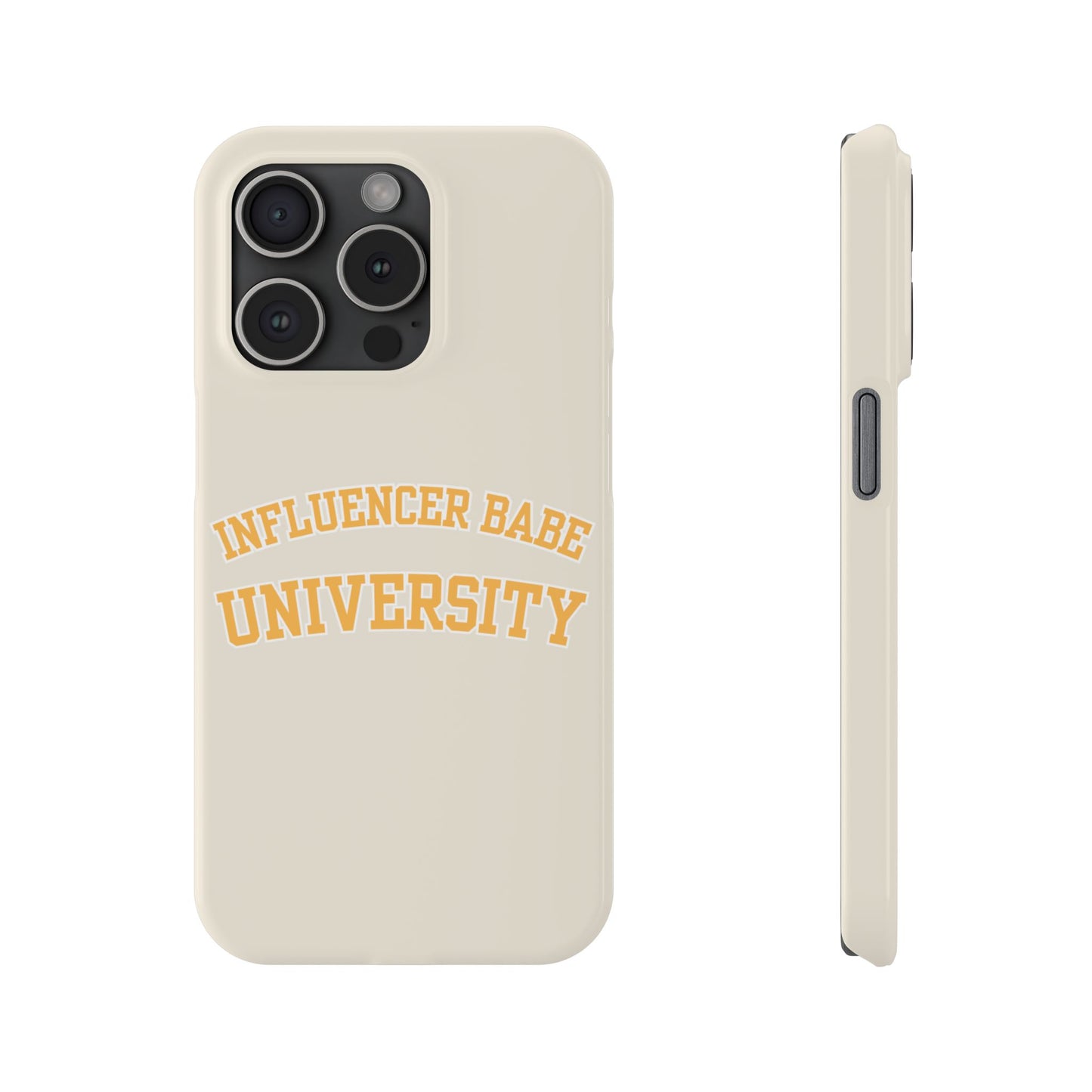 Influencer BABE UNIVERSITY SLIM PHONE CASE