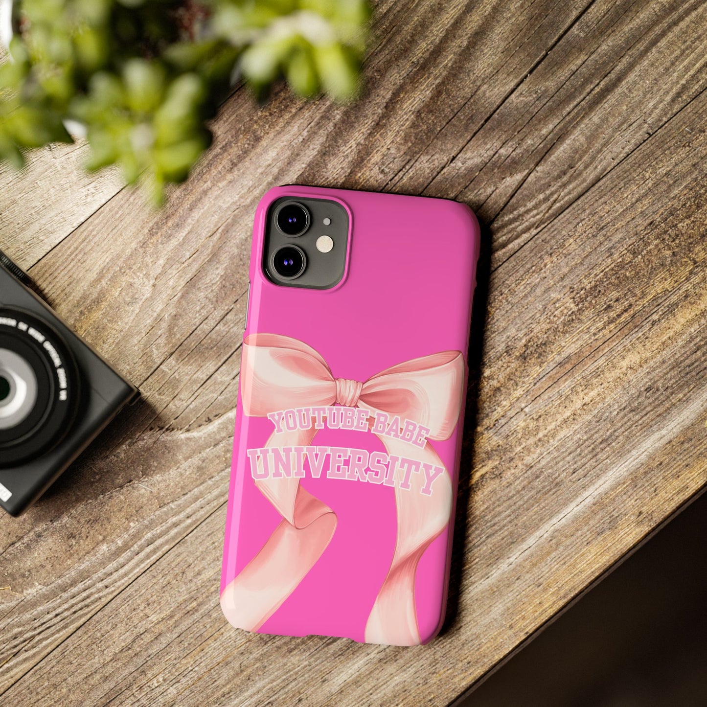 YouTube  BABE UNIVERSITY SLIM PHONE CASE