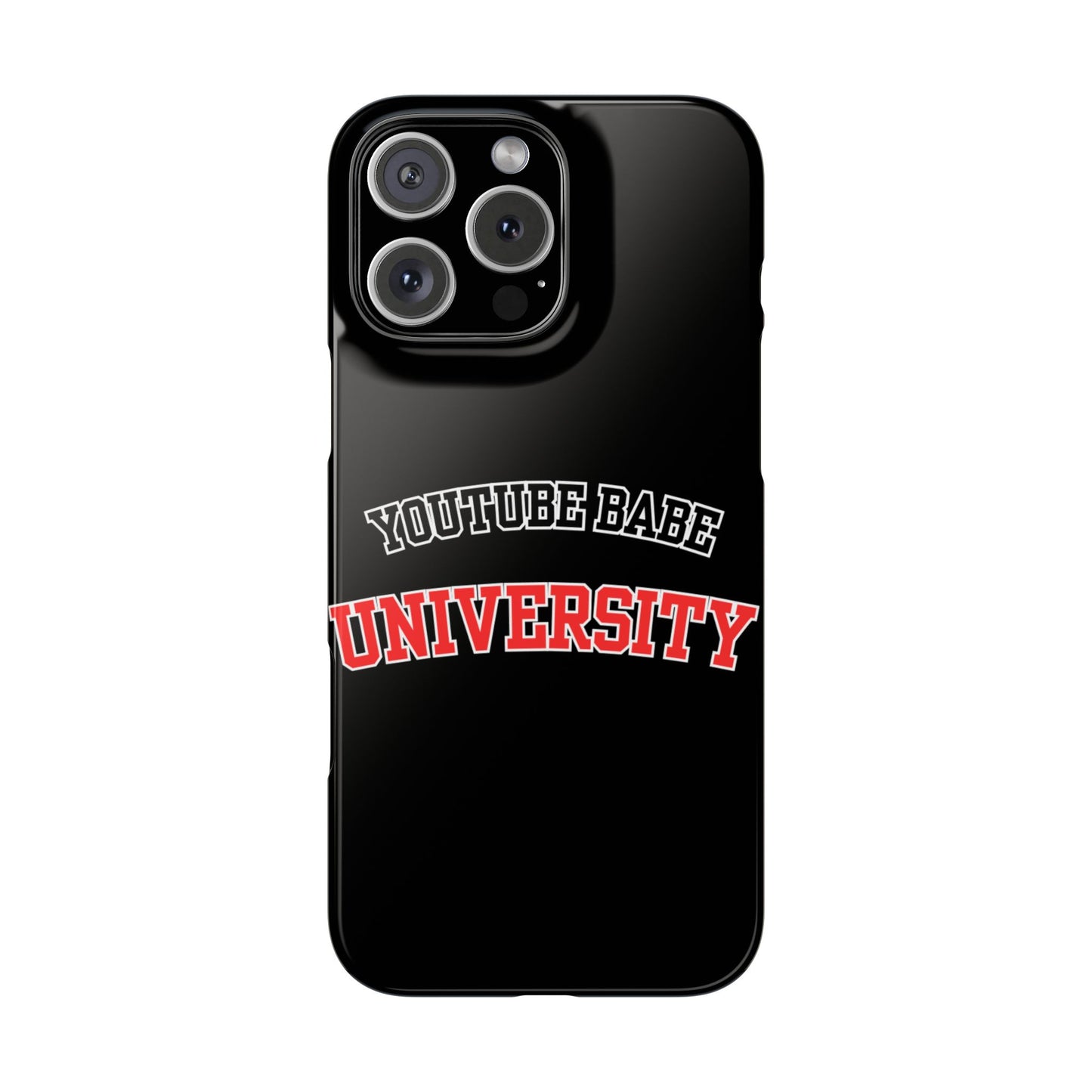 YouTube  BABE UNIVERSITY SLIM PHONE CASE