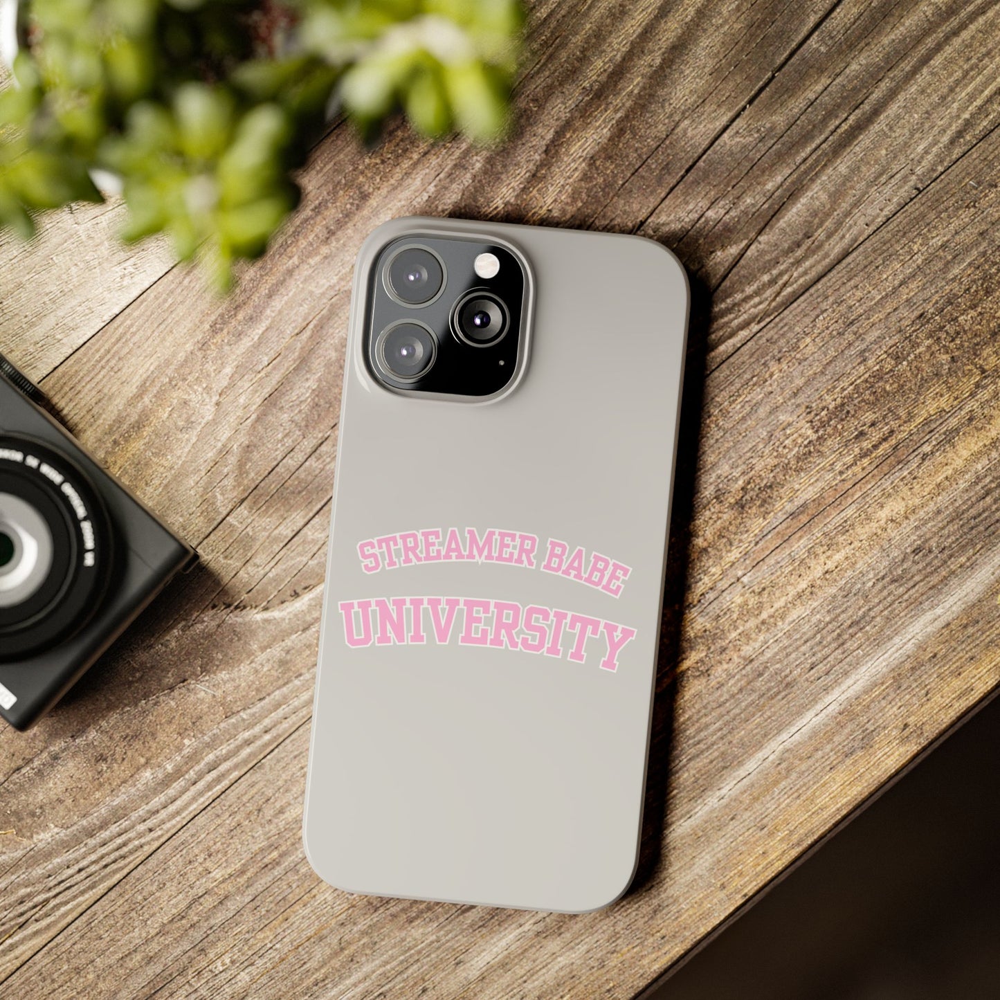Streamer BABE UNIVERSITY SLIM PHONE CASE