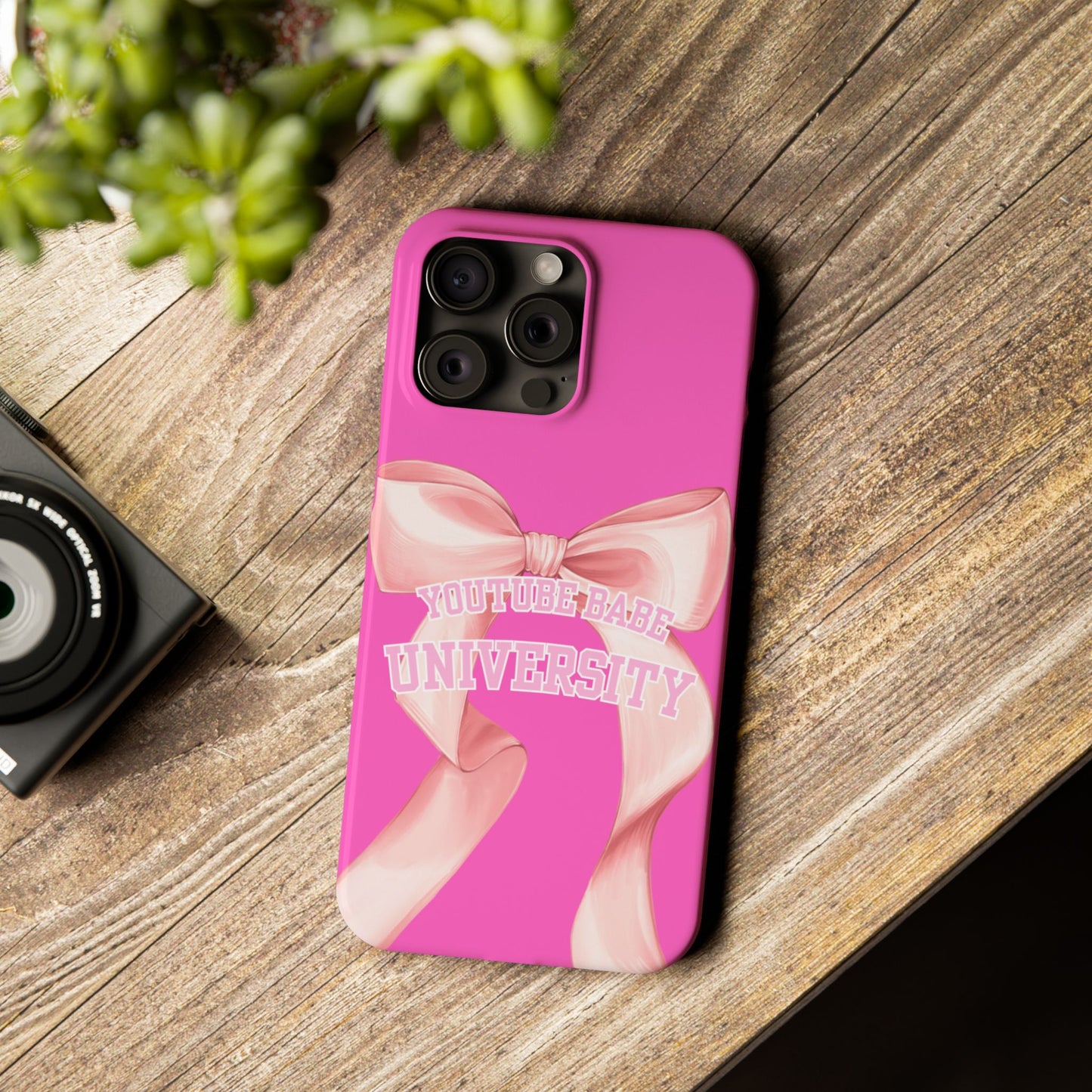 YouTube  BABE UNIVERSITY SLIM PHONE CASE