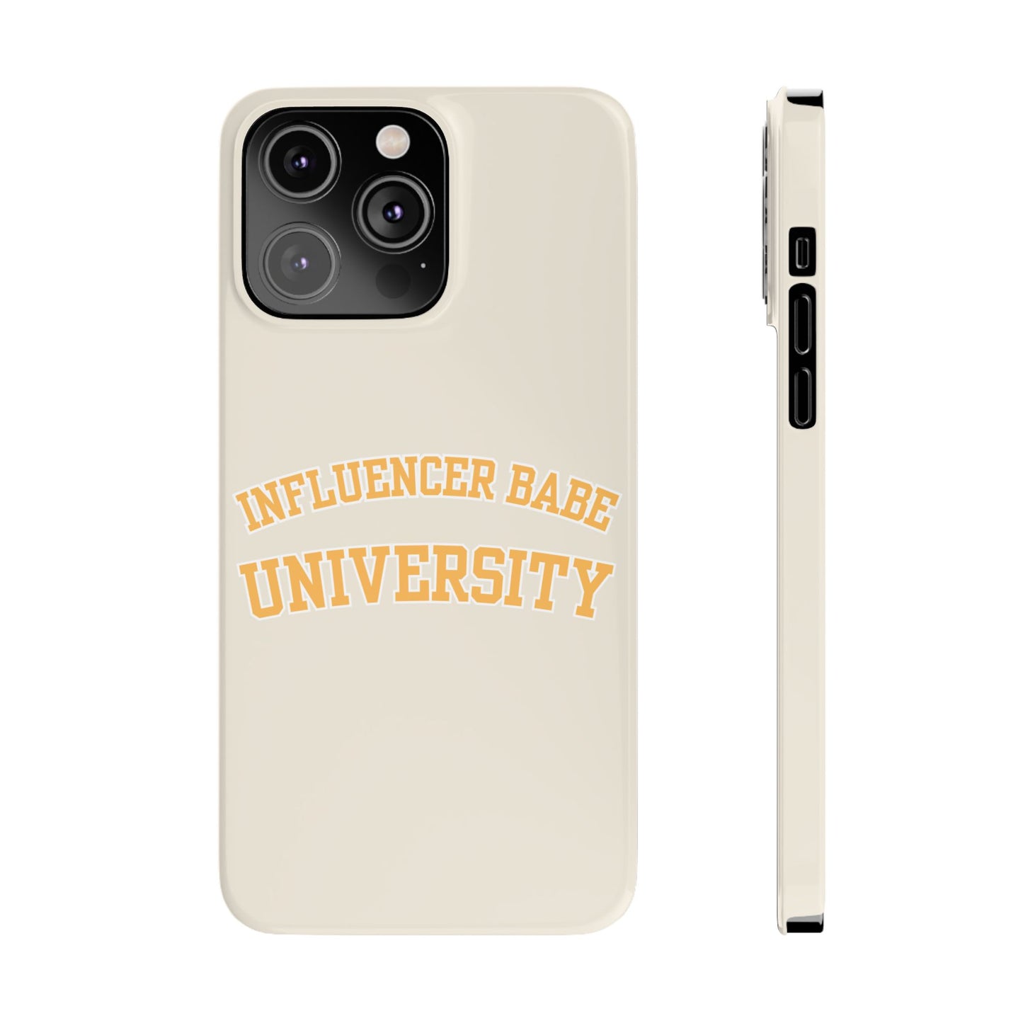 Influencer BABE UNIVERSITY SLIM PHONE CASE