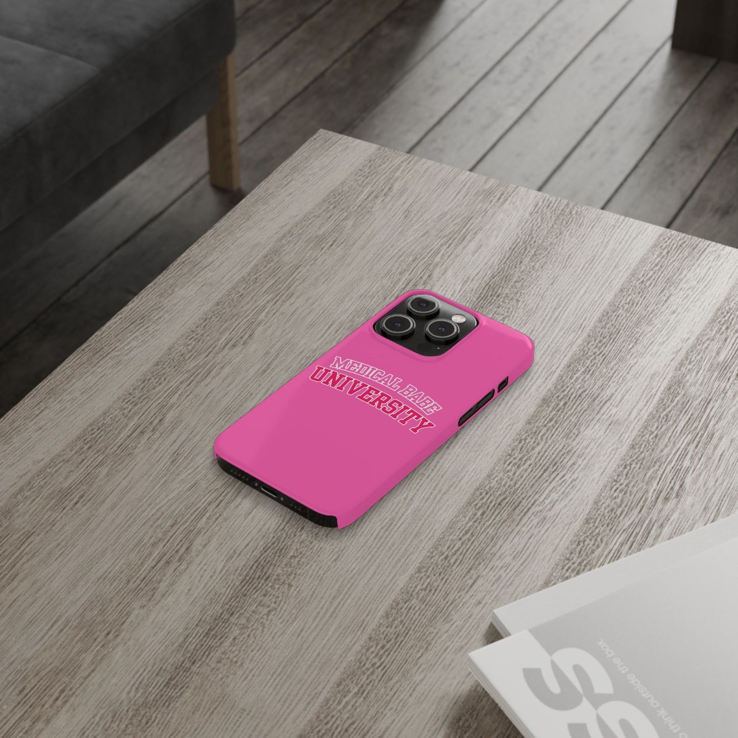 MEDICAL BABE UNIVERSITY SLIM PHONE CASE
