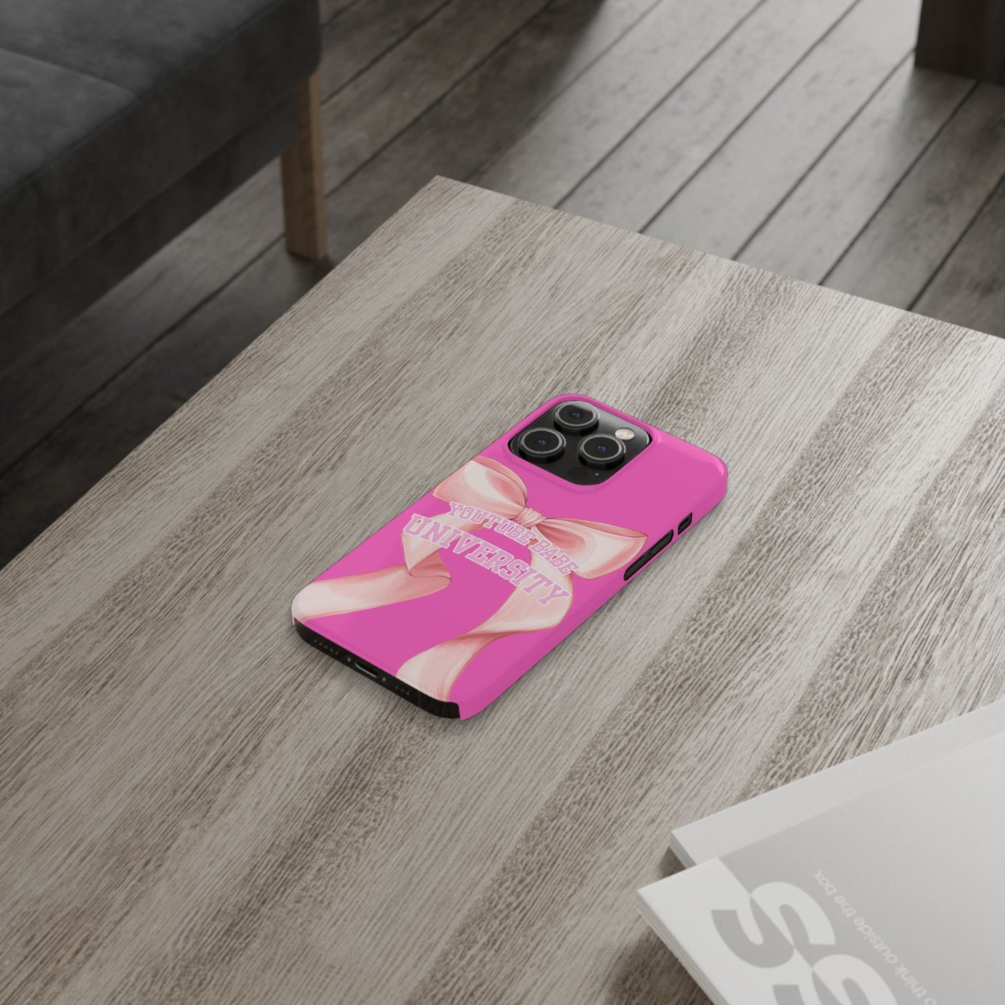 YouTube  BABE UNIVERSITY SLIM PHONE CASE