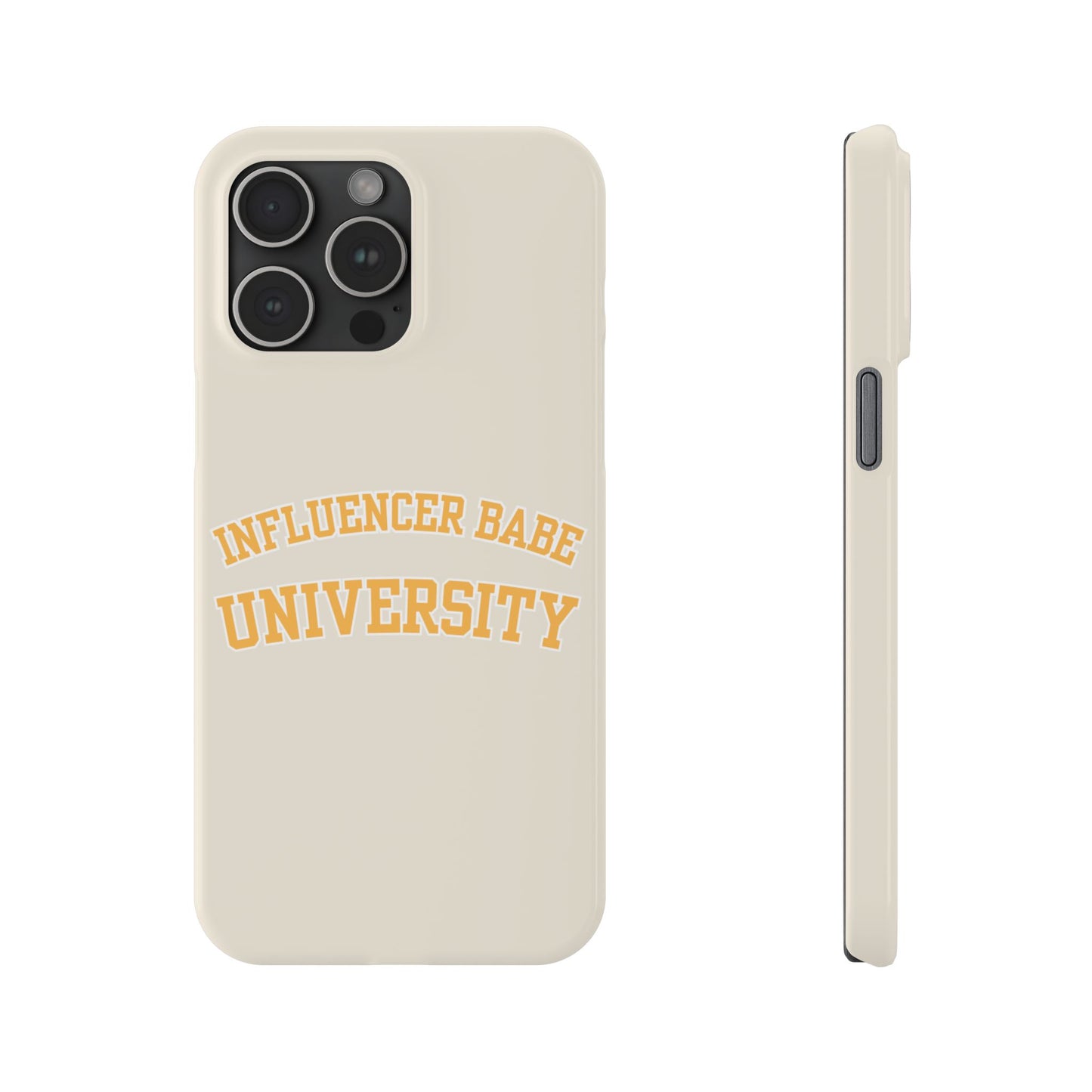 Influencer BABE UNIVERSITY SLIM PHONE CASE