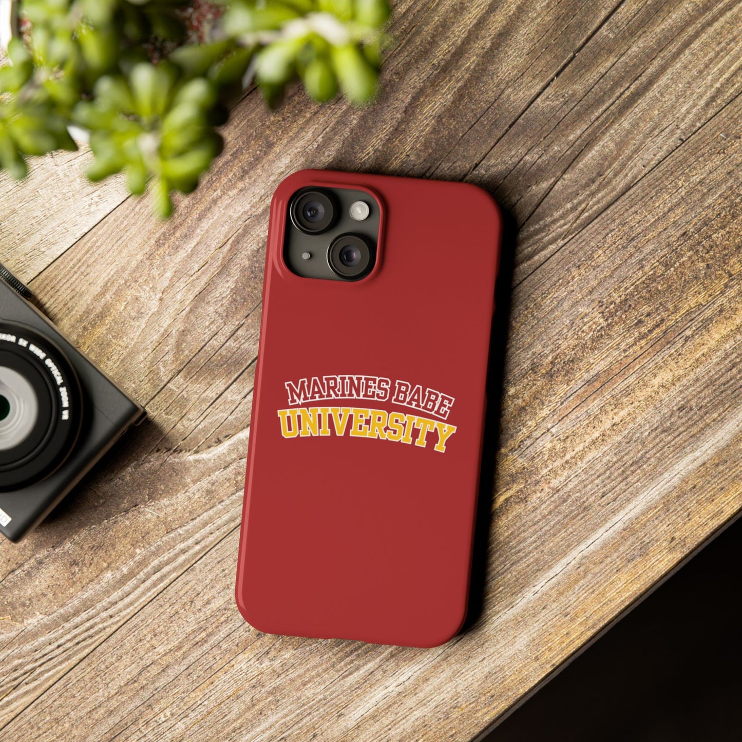 MARINES BABE UNIVERSITY SLIM PHONE CASE