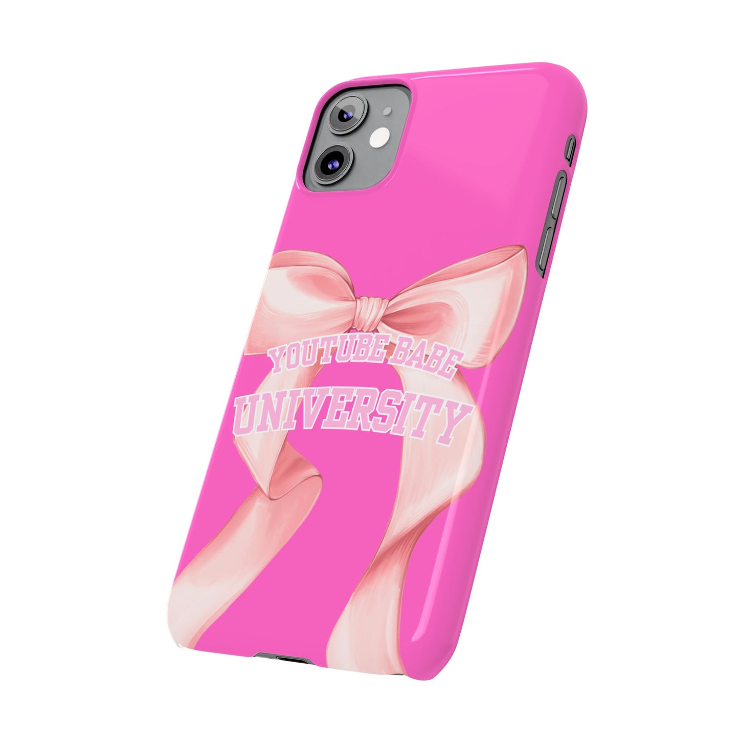 YouTube  BABE UNIVERSITY SLIM PHONE CASE