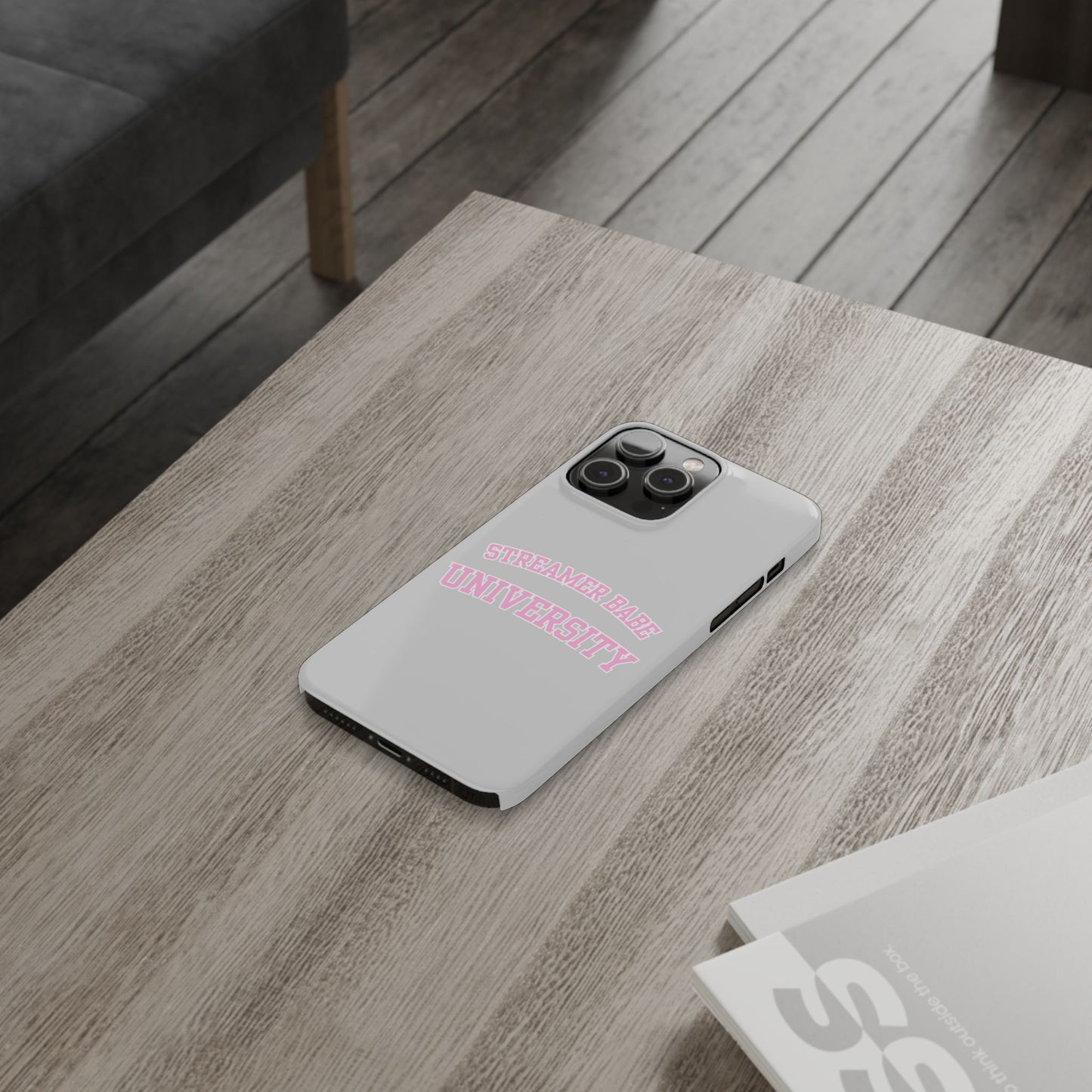 Streamer BABE UNIVERSITY SLIM PHONE CASE