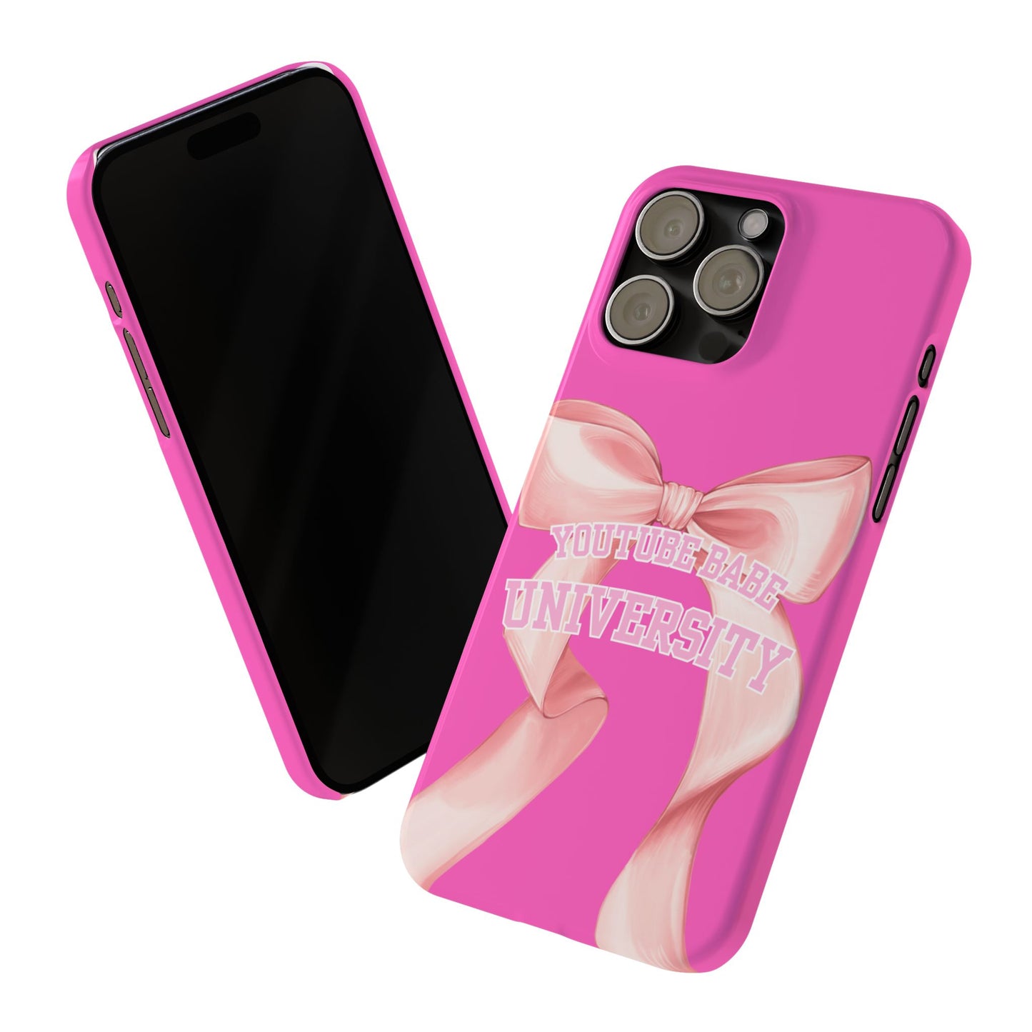 YouTube  BABE UNIVERSITY SLIM PHONE CASE