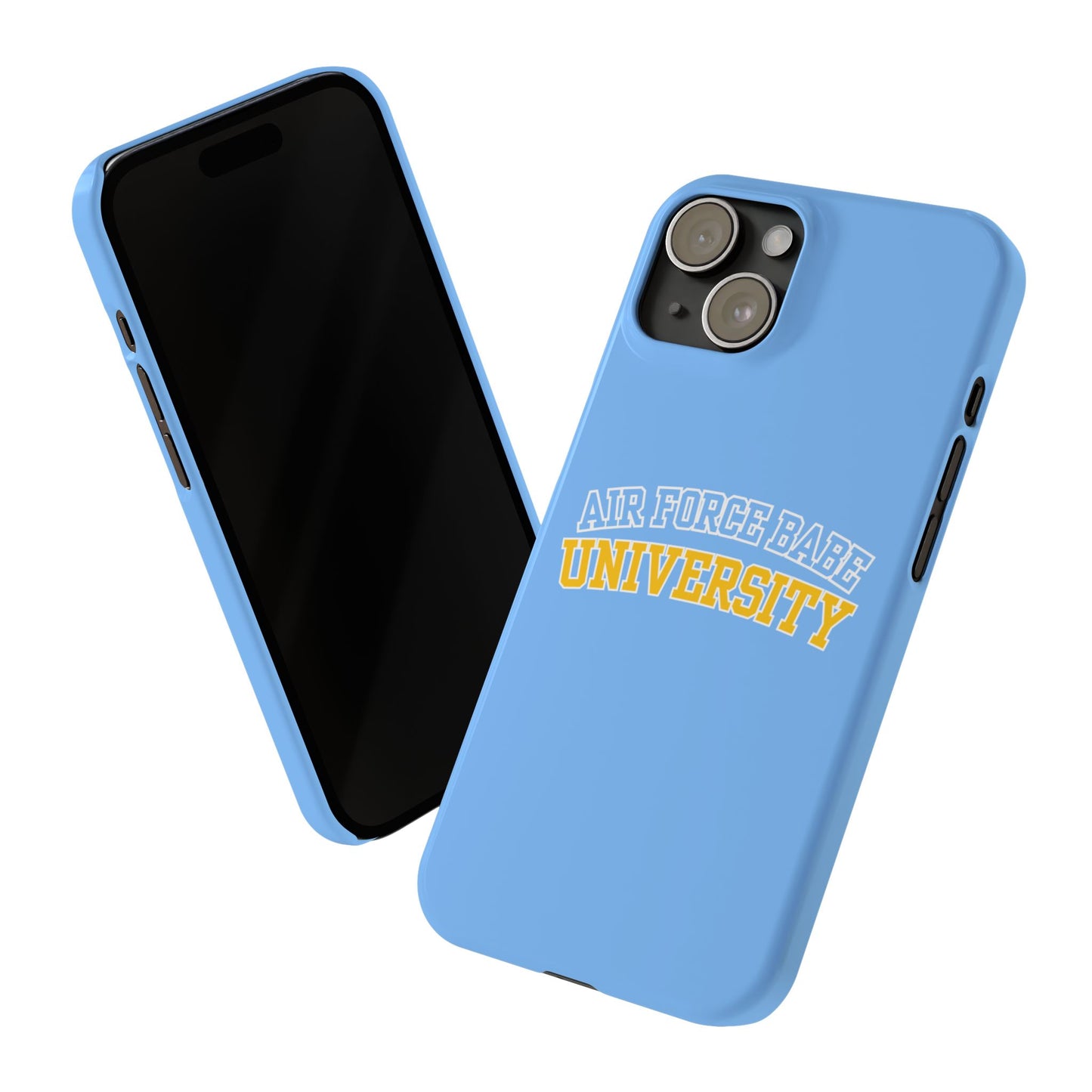 AIR FORCE BABE UNIVERSITY SLIM PHONE CASE