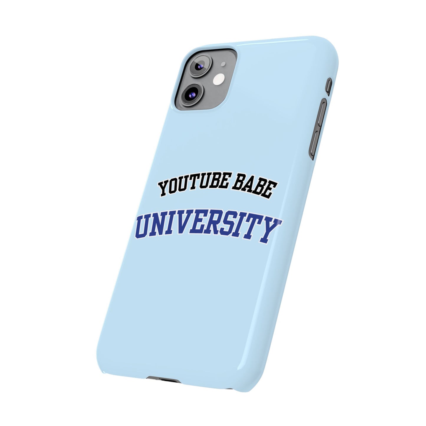 YouTube  BABE UNIVERSITY SLIM PHONE CASE