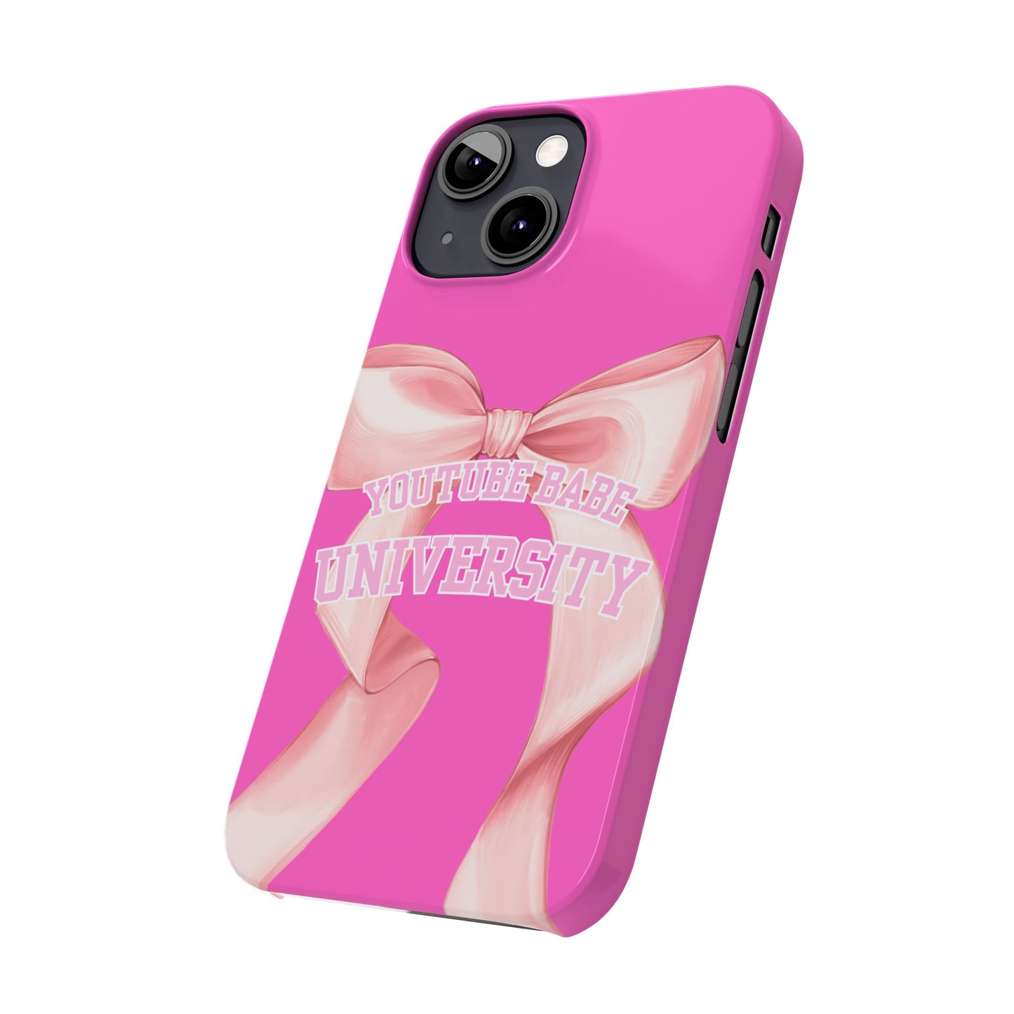 YouTube  BABE UNIVERSITY SLIM PHONE CASE