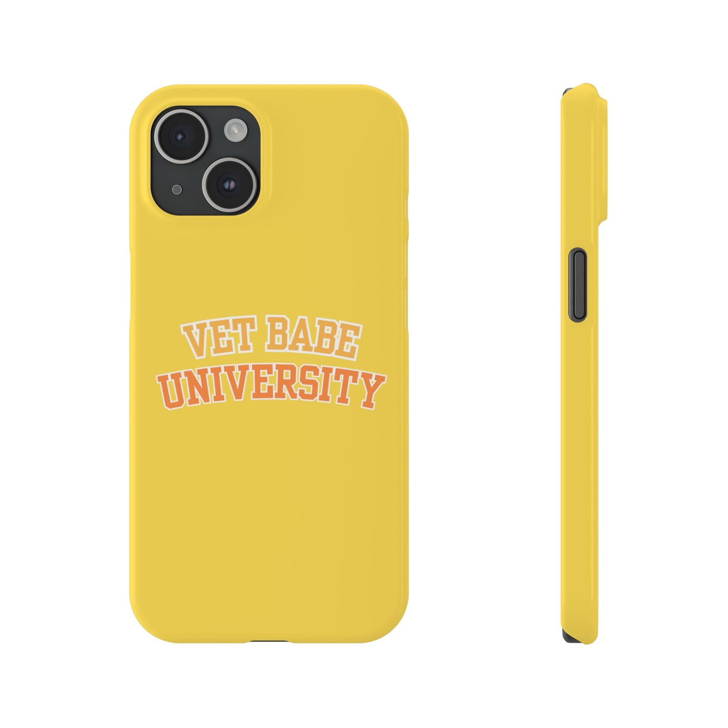 VET BABE UNIVERSITY SLIM PHONE CASE