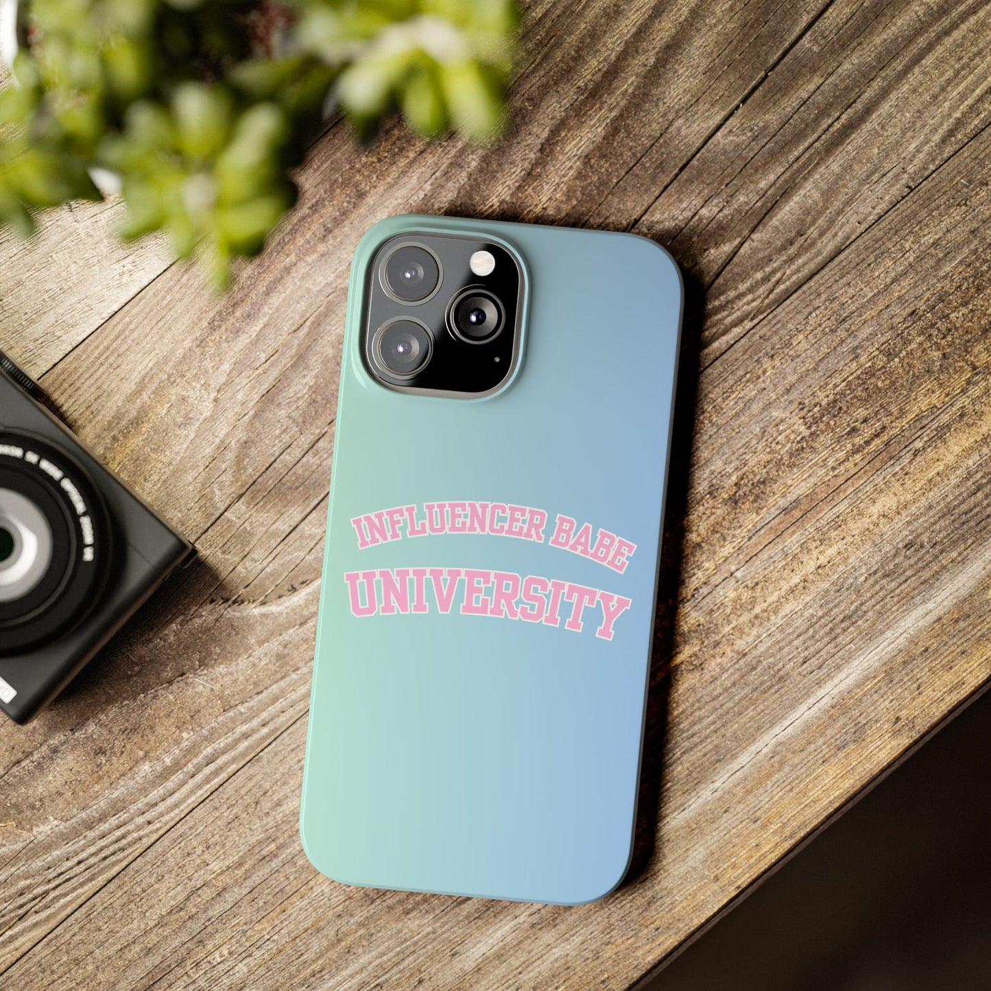 Influencer BABE UNIVERSITY SLIM PHONE CASE